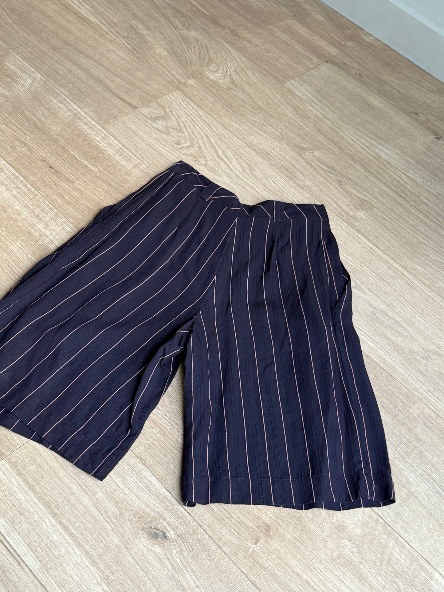 Vintage Betty Barclay Pinstripe Short Suit, Small