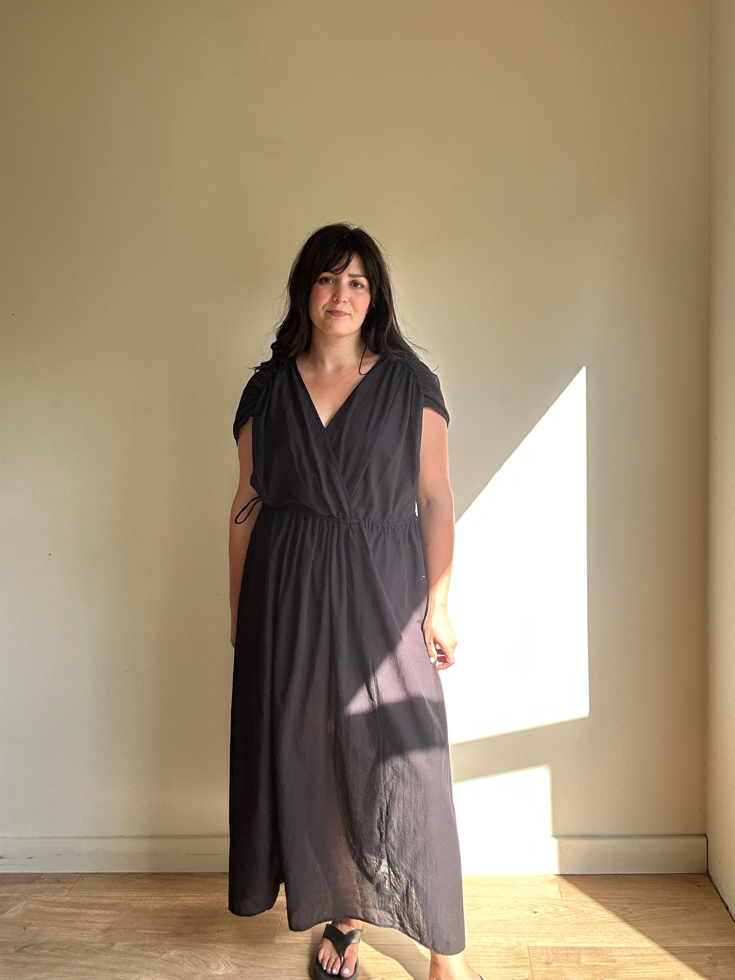 H&M Cotton Maxi Dress, S