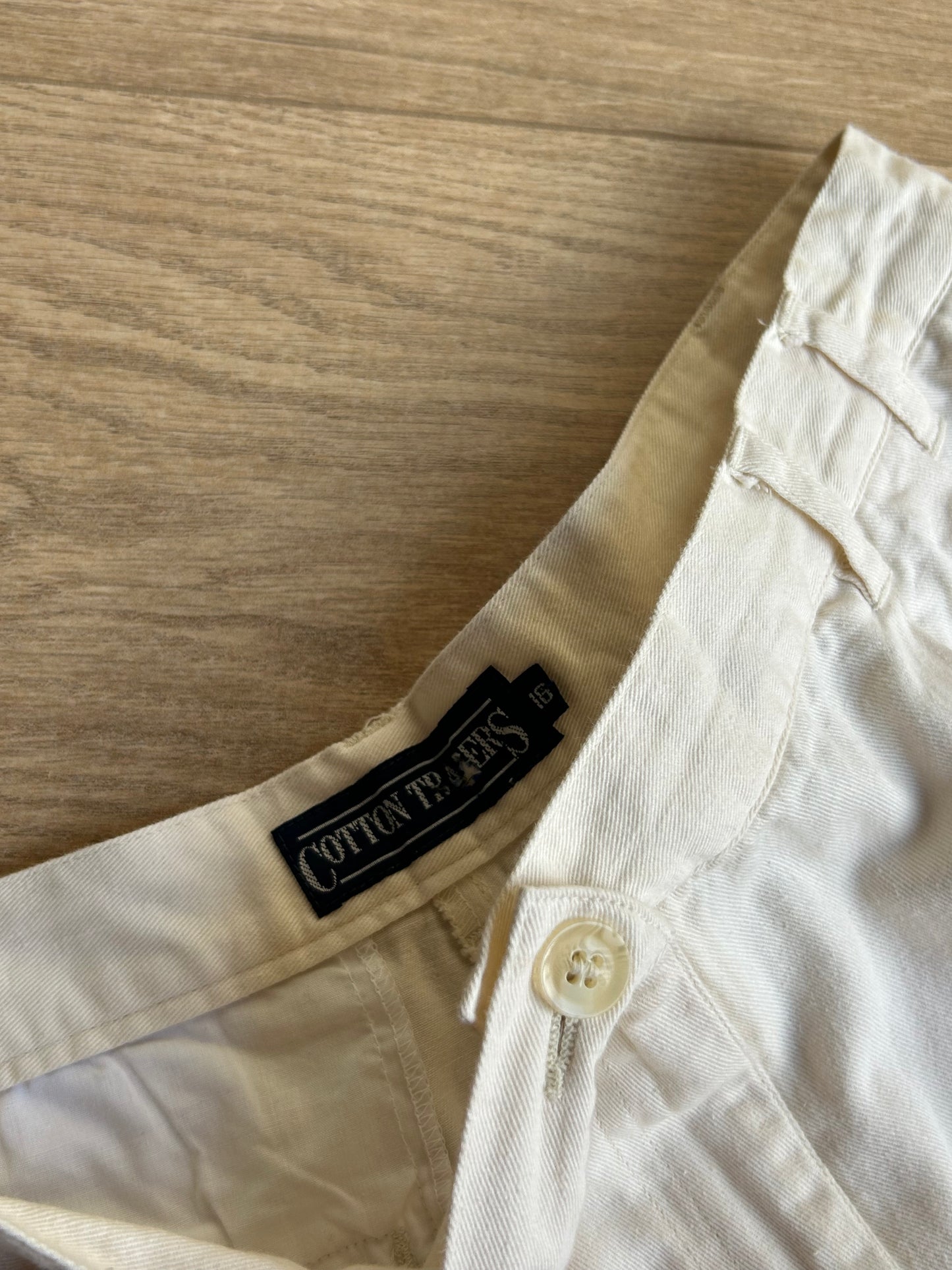 Vintage Pleat Front Shorts, 10-12