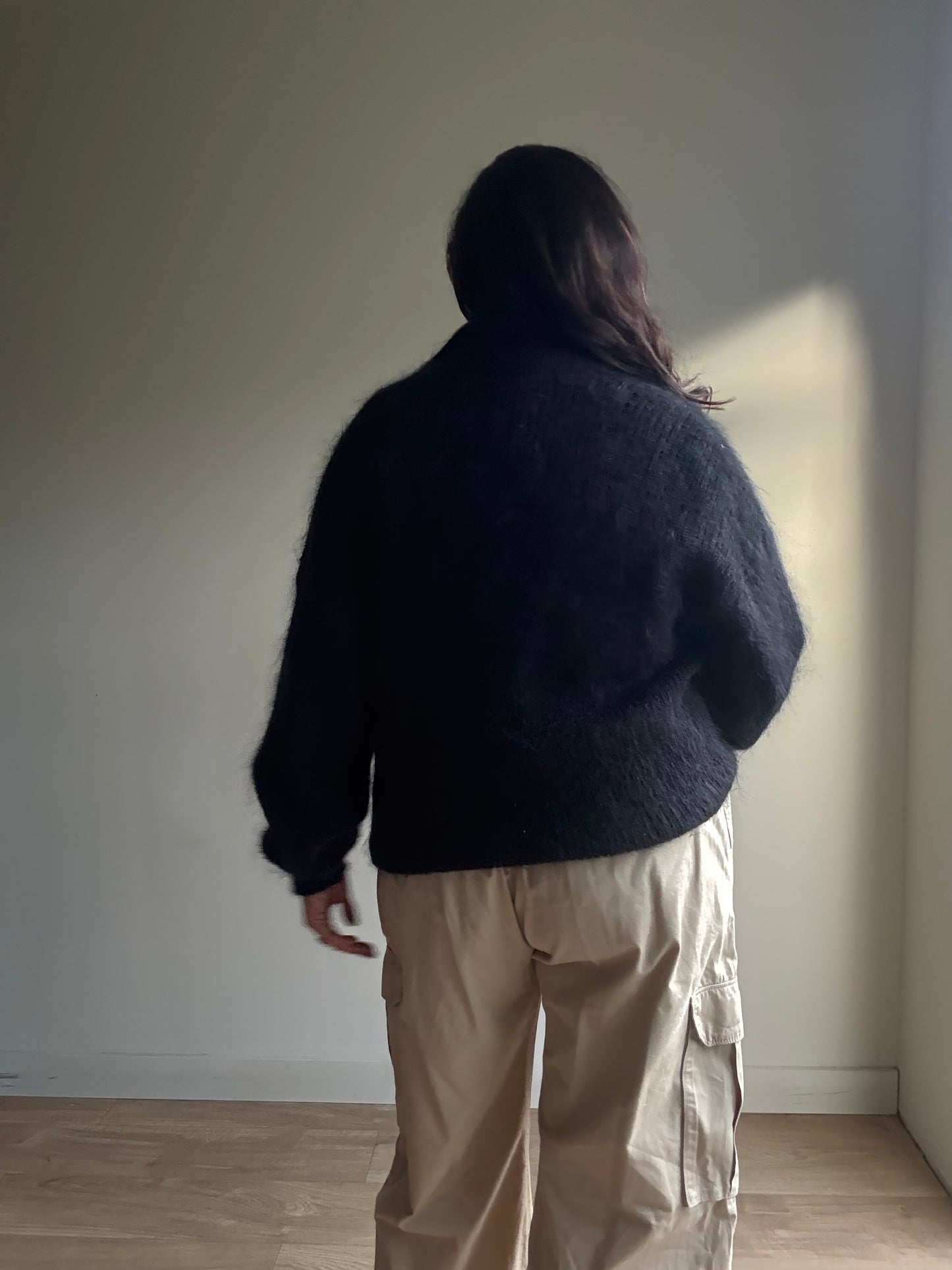 Vintage Miss Sparks Mohair 80's Cardigan, L/XL