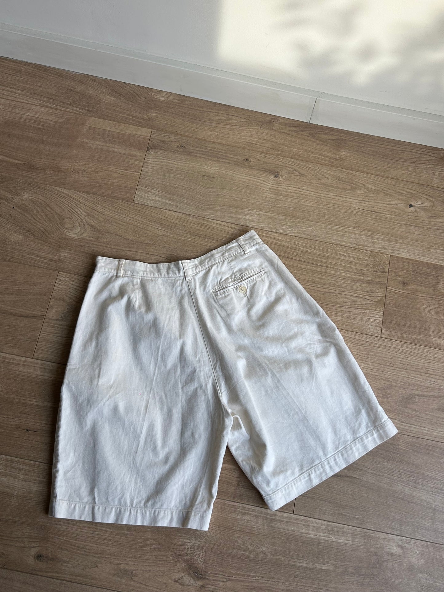 Vintage Pleat Front Shorts, 10-12