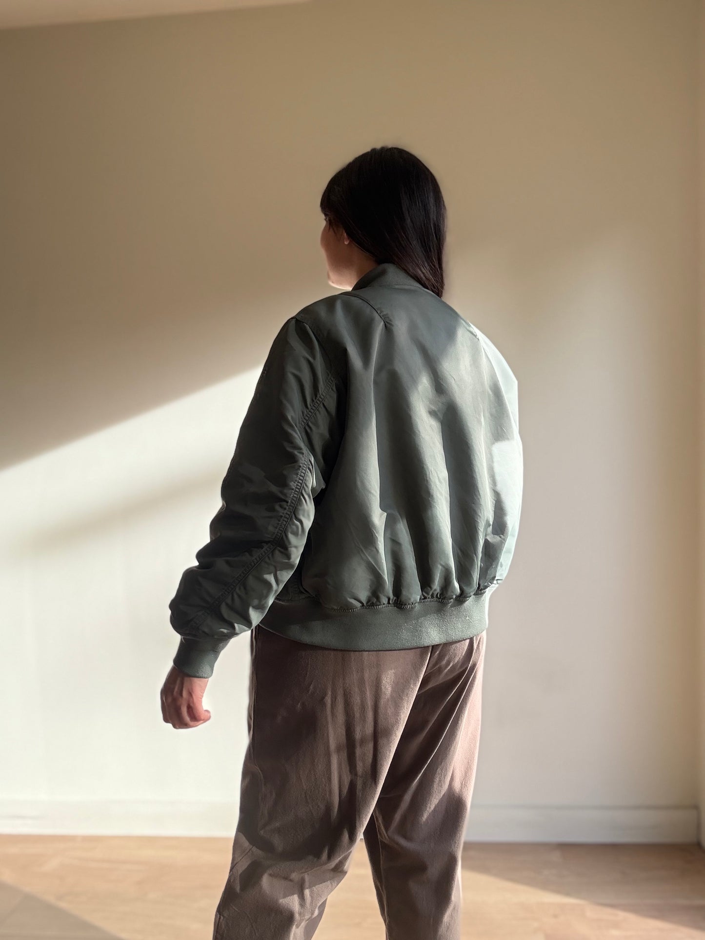 Uniqlo Padded Bomber Jacket, M