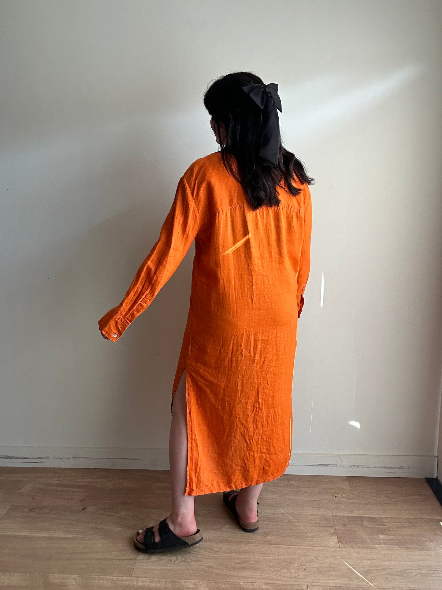 Zara Linen Dress - Size M