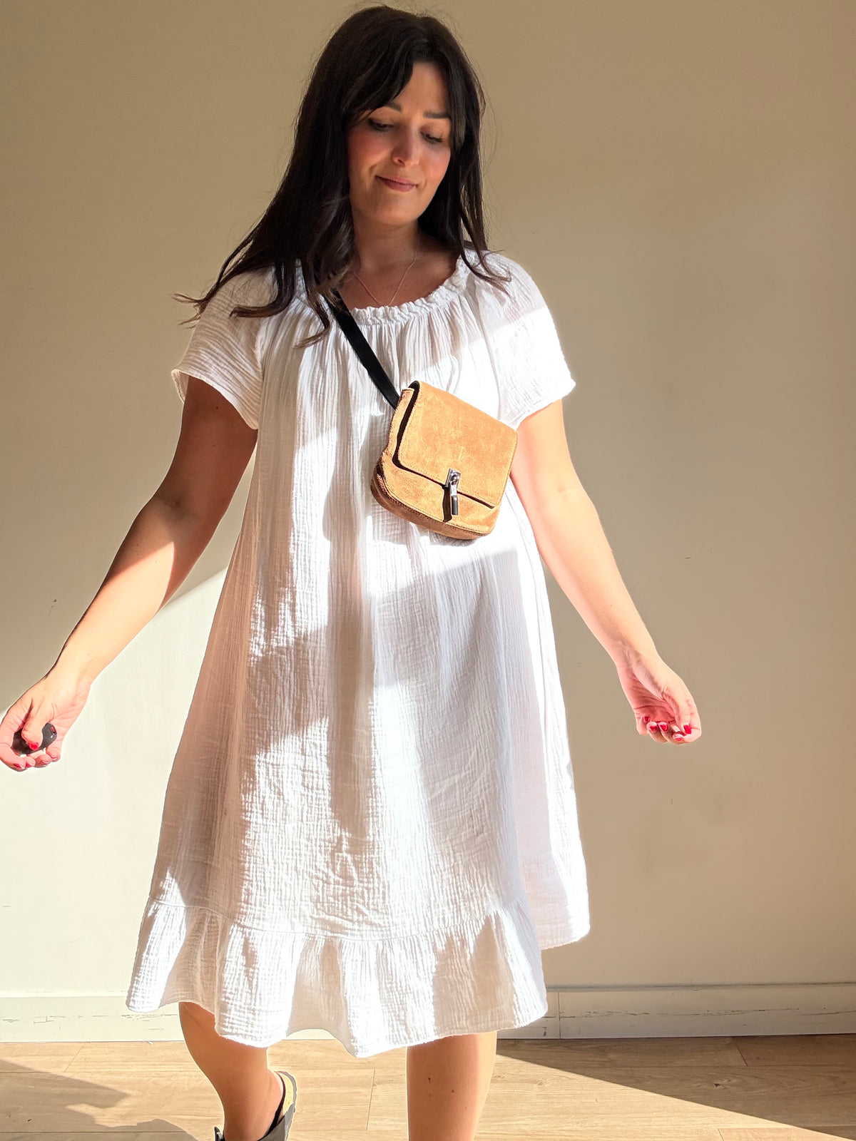 Elizabeth and James NEW Suede Belt Bag