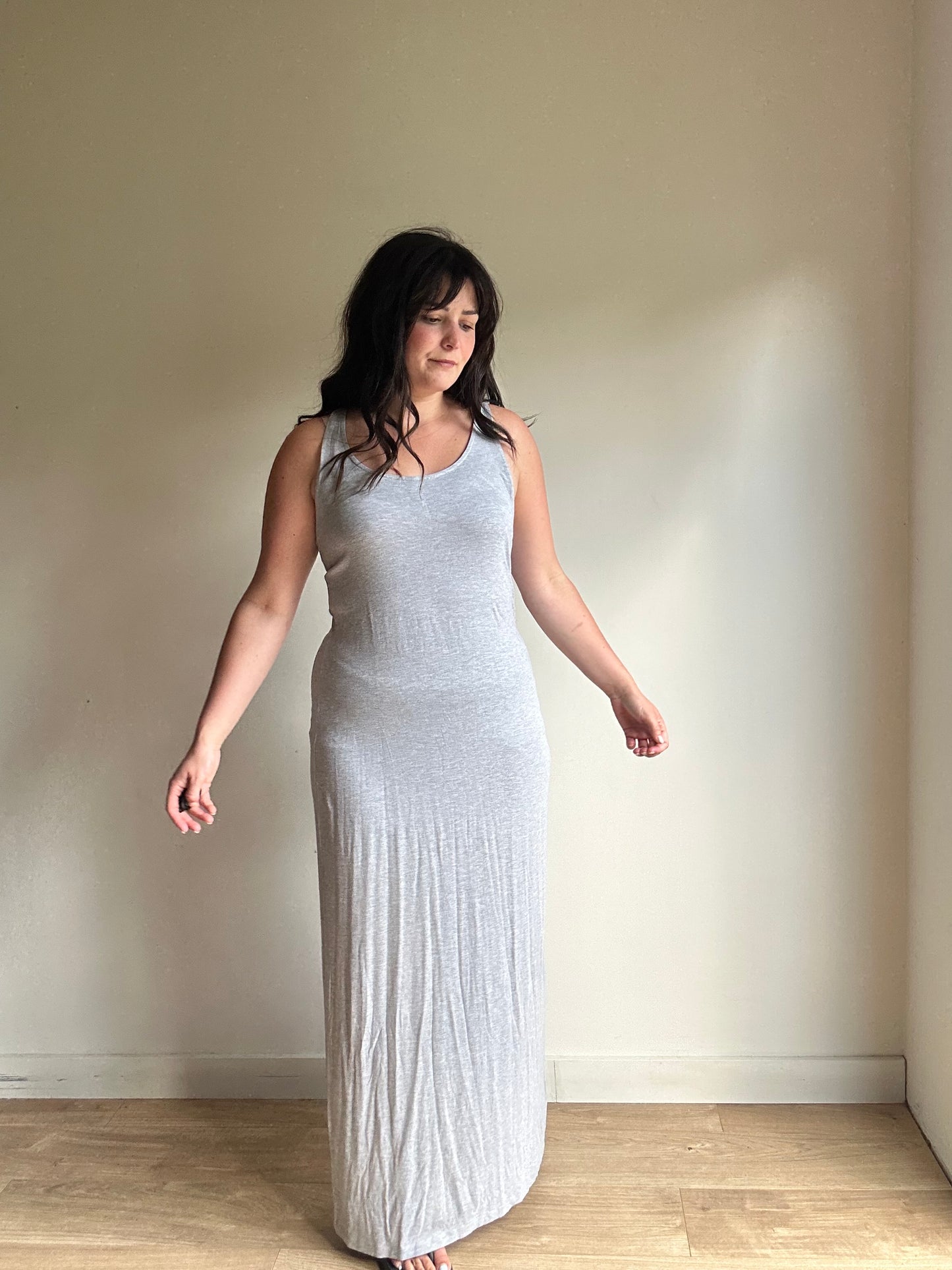 White Company Jersey Maxi Dress, 14