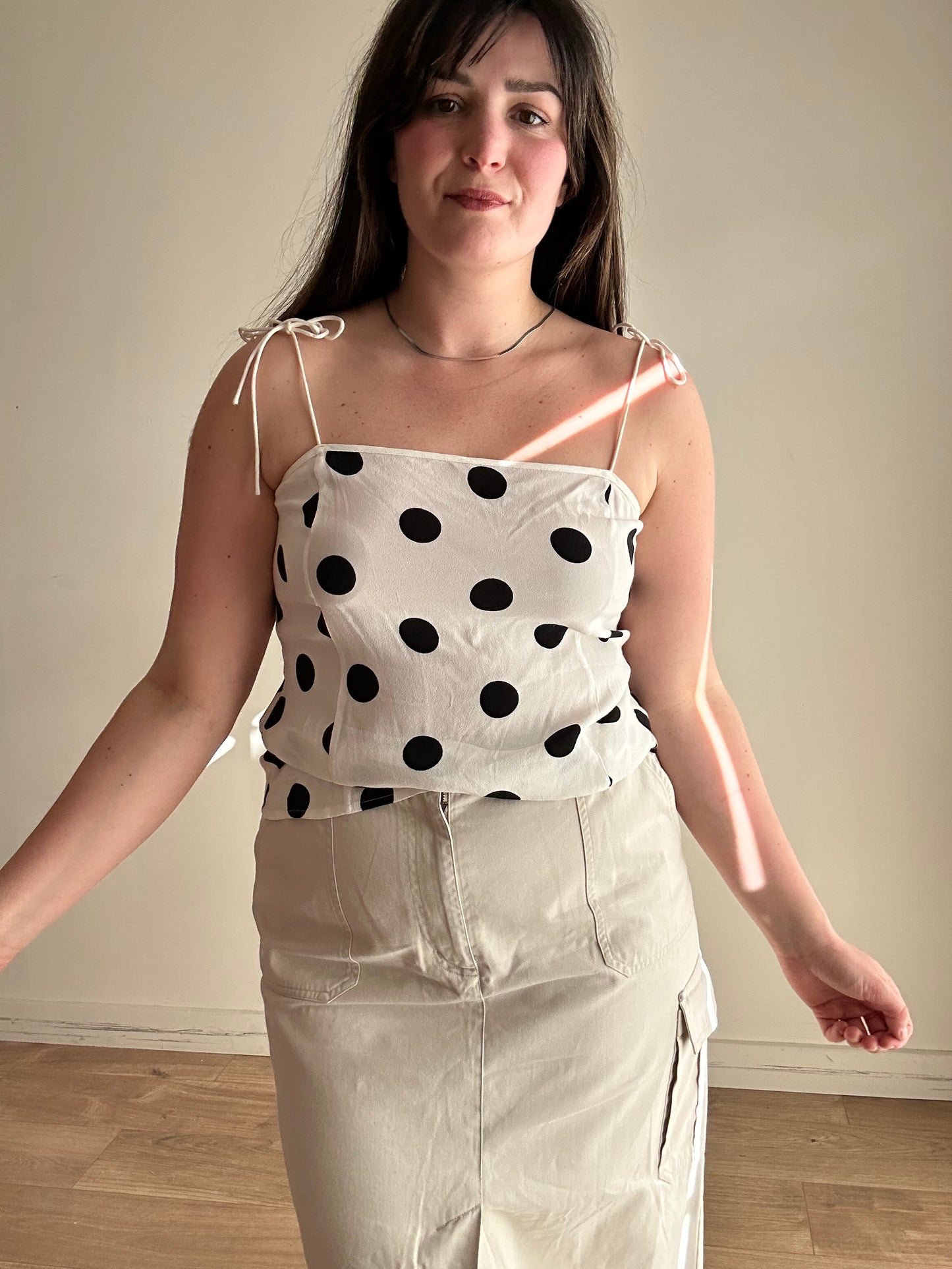 Vintage Utility Midi Skirt, 12-14