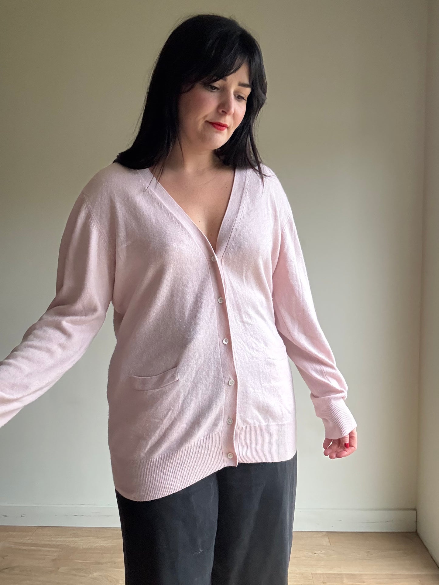 Artigiano Silk & Cashmere Cardigan, L