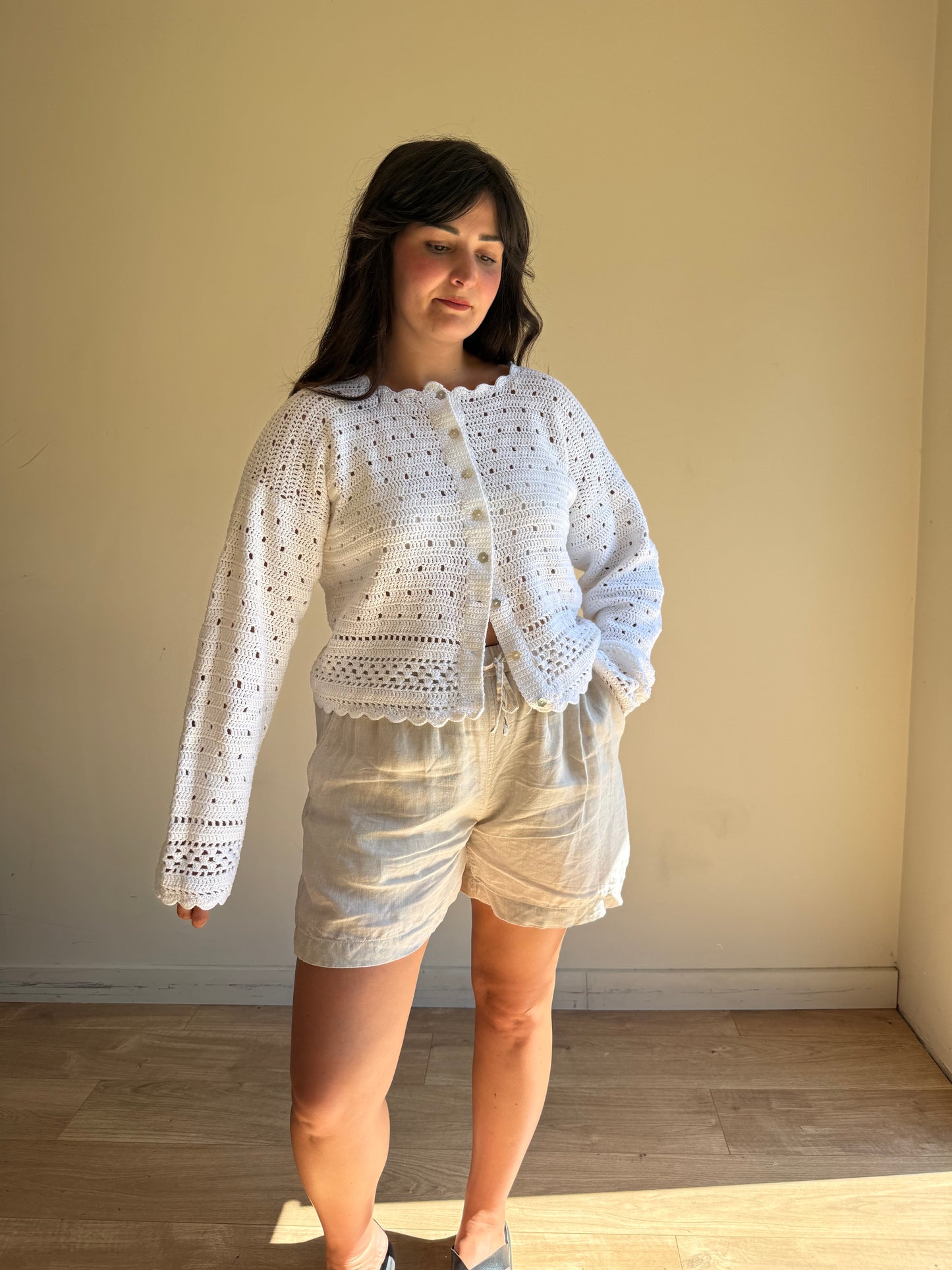 Arket Linen Shorts, L