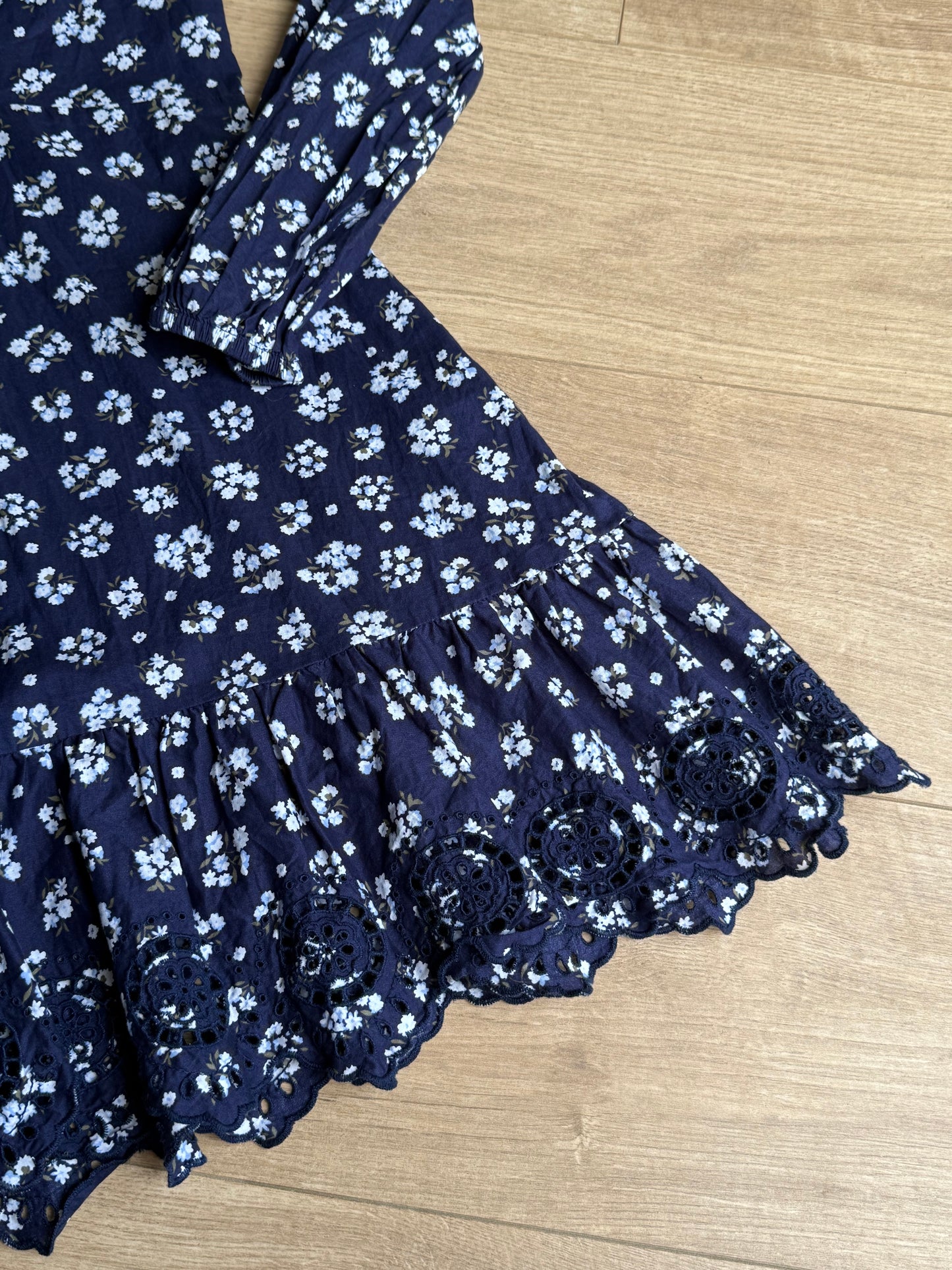 Nobody's Child Floral Collared Mini Dress, 10