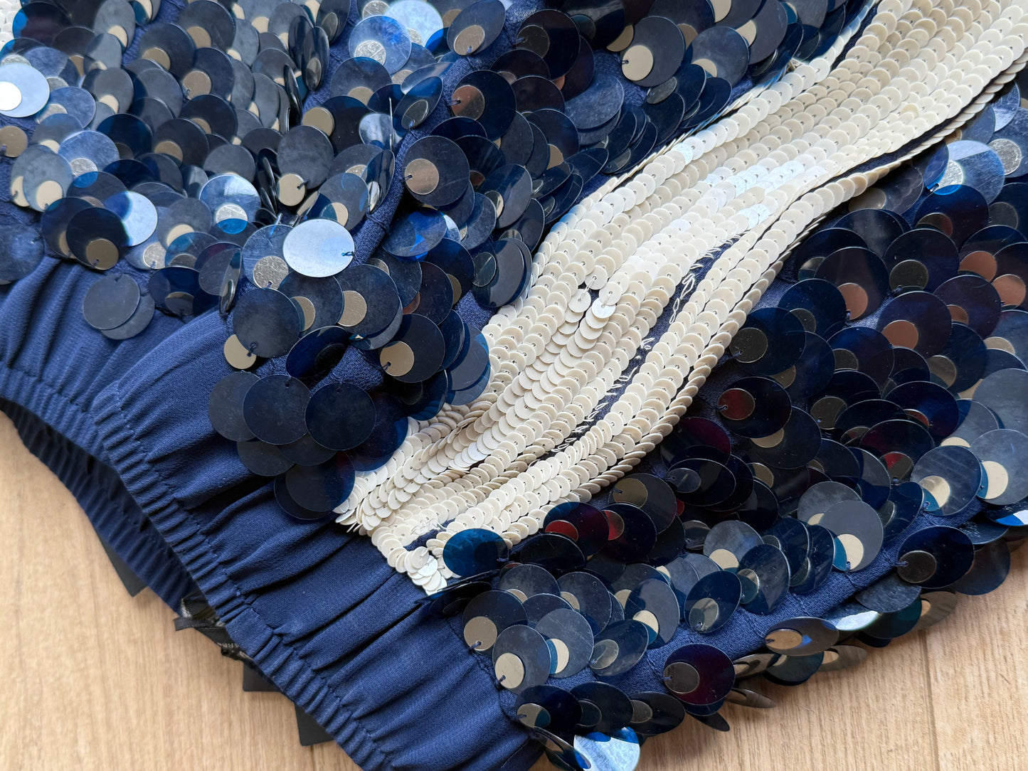 NEW Twinset Sequin Long Shorts, 40
