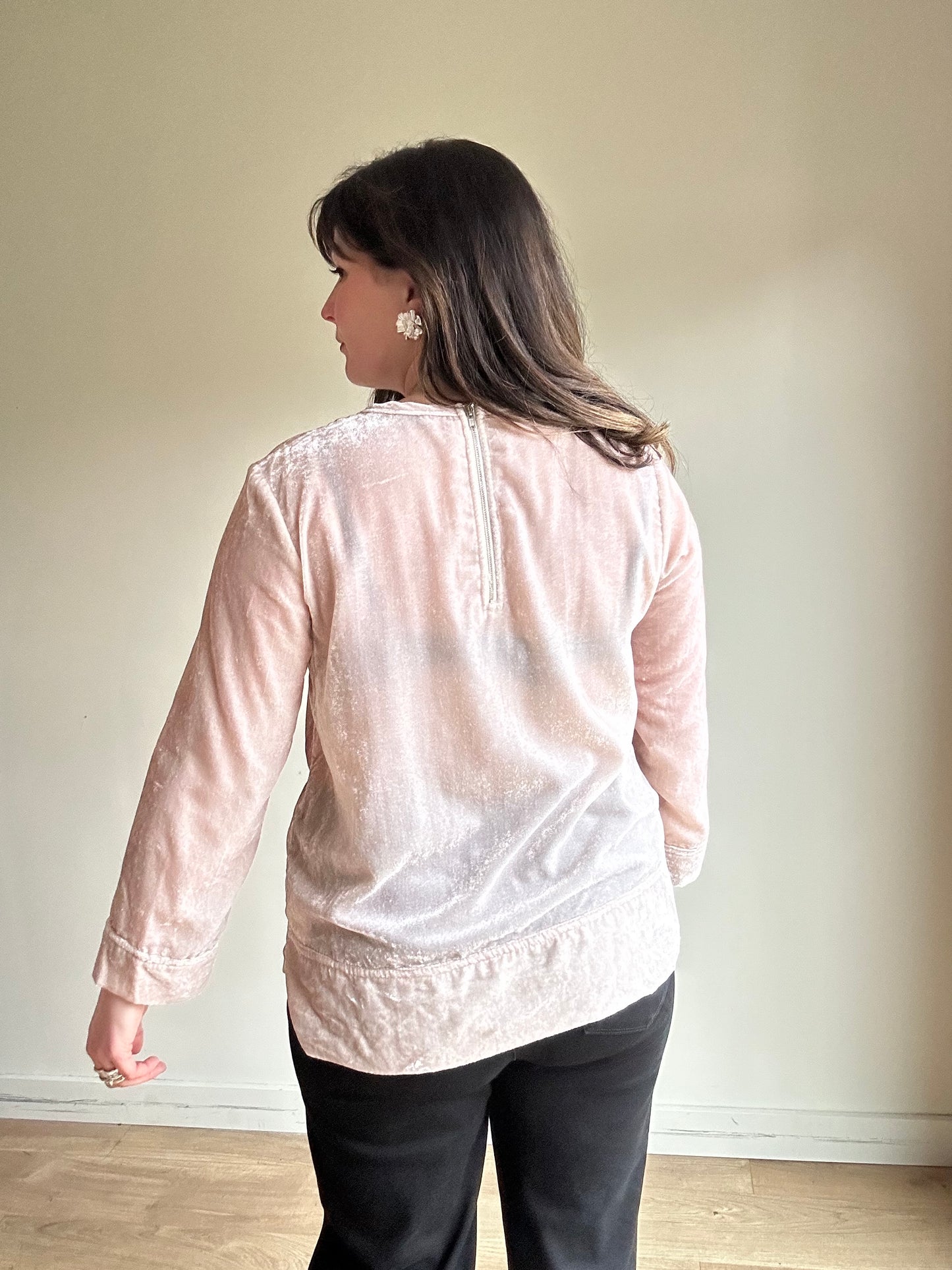 Samsoe Samsoe Christy Velour Top, L