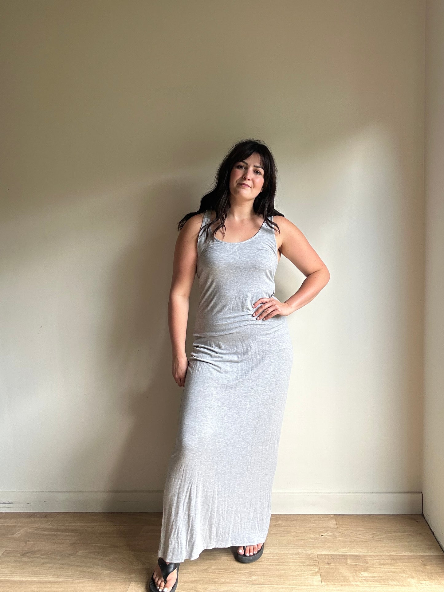 White Company Jersey Maxi Dress, 14