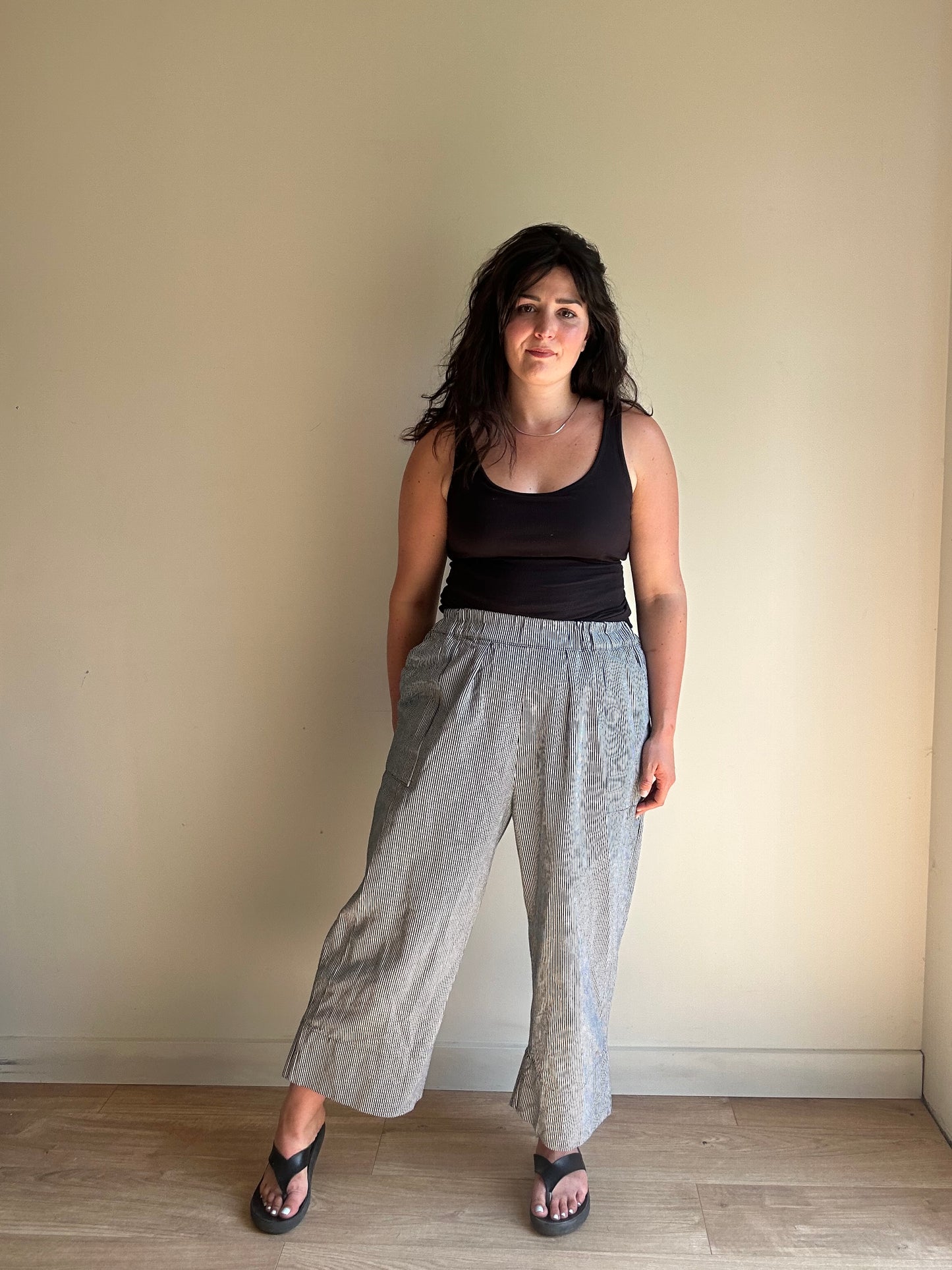 AK Threads Stripe Casual Trousers, XL