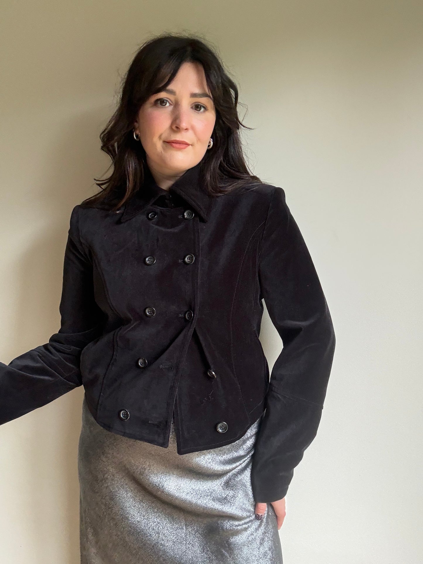 Oui Set Velvet Jacket, 12-14