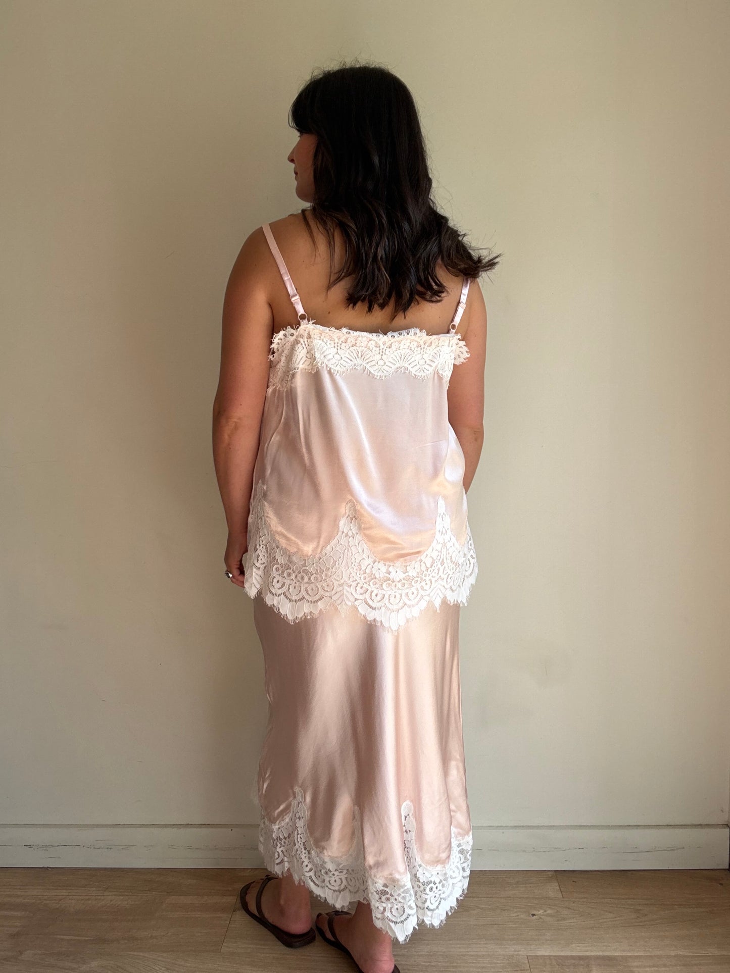 Mint Velvet Lace and Satin Co-Ord
