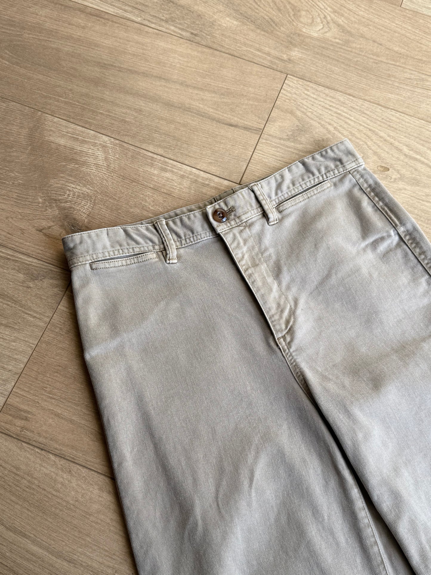 GAP High Rise Wide Leg Crop Jeans, 10