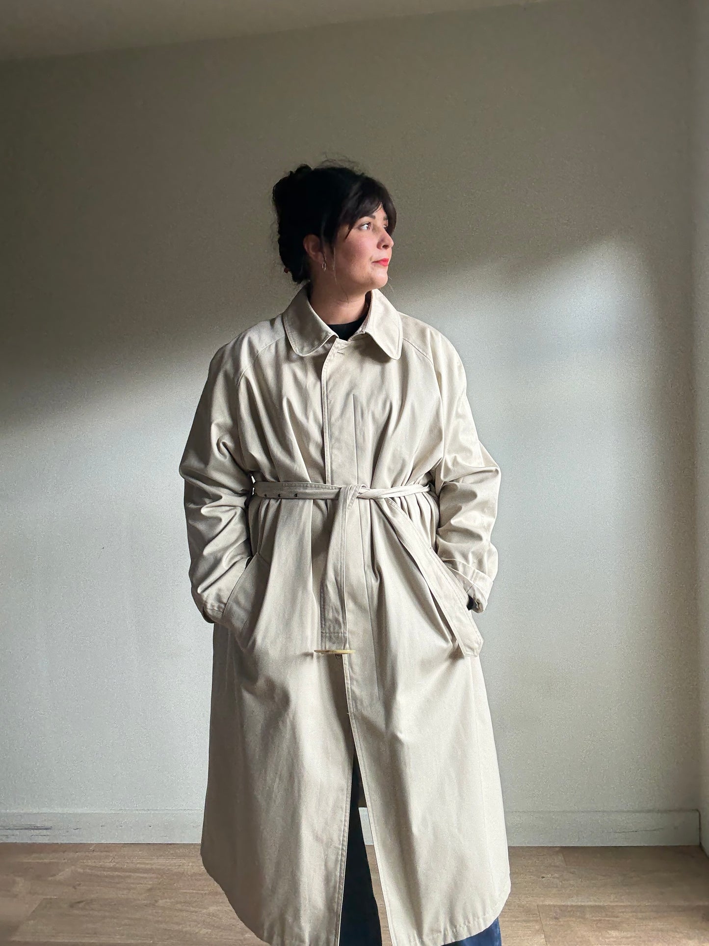 Vintage Mr Harry Trench Coat with Lining, L / XL