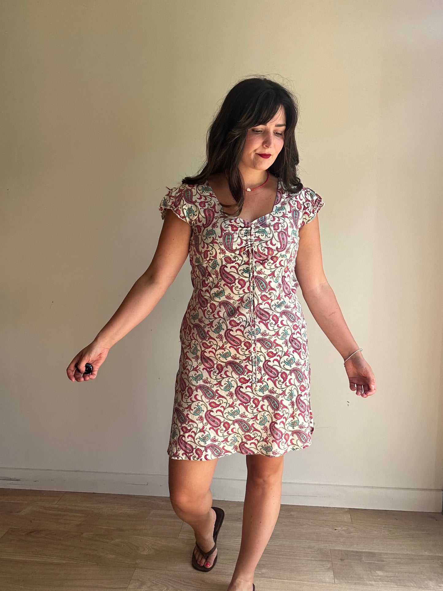 Made in India Paisley Mini Dress, 10