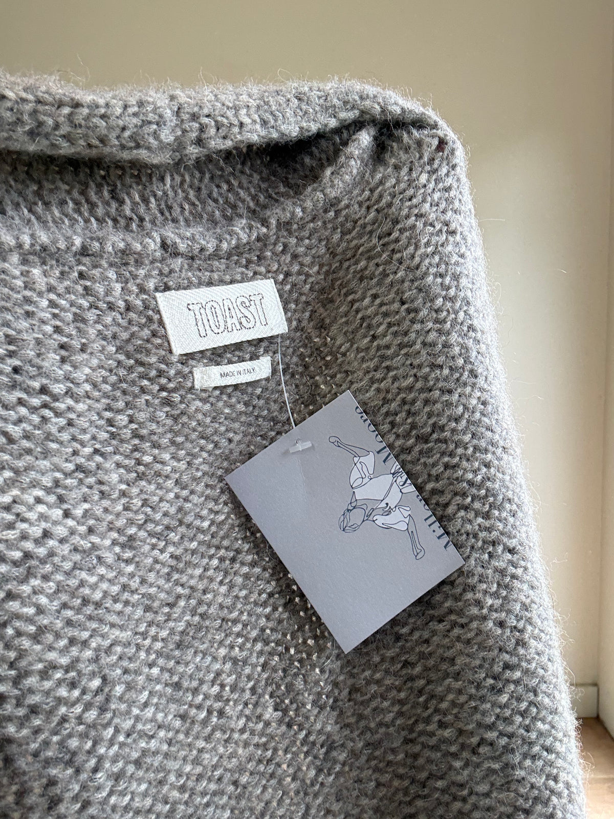 Toast Alpaca Chunky Cardigan, L/XL