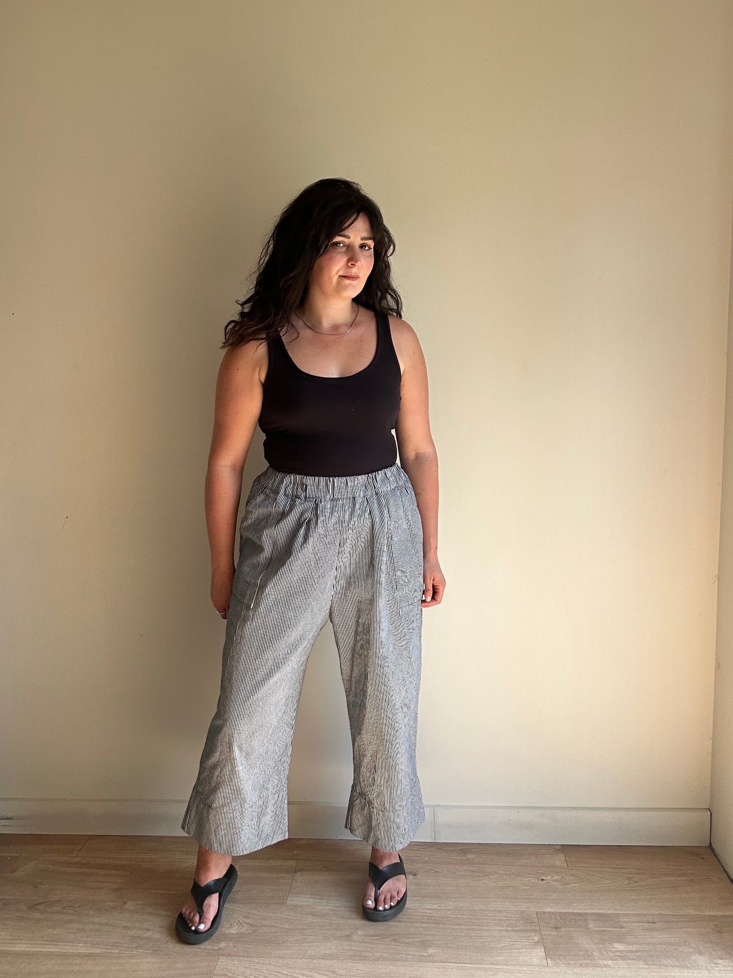 AK Threads Stripe Casual Trousers, XL