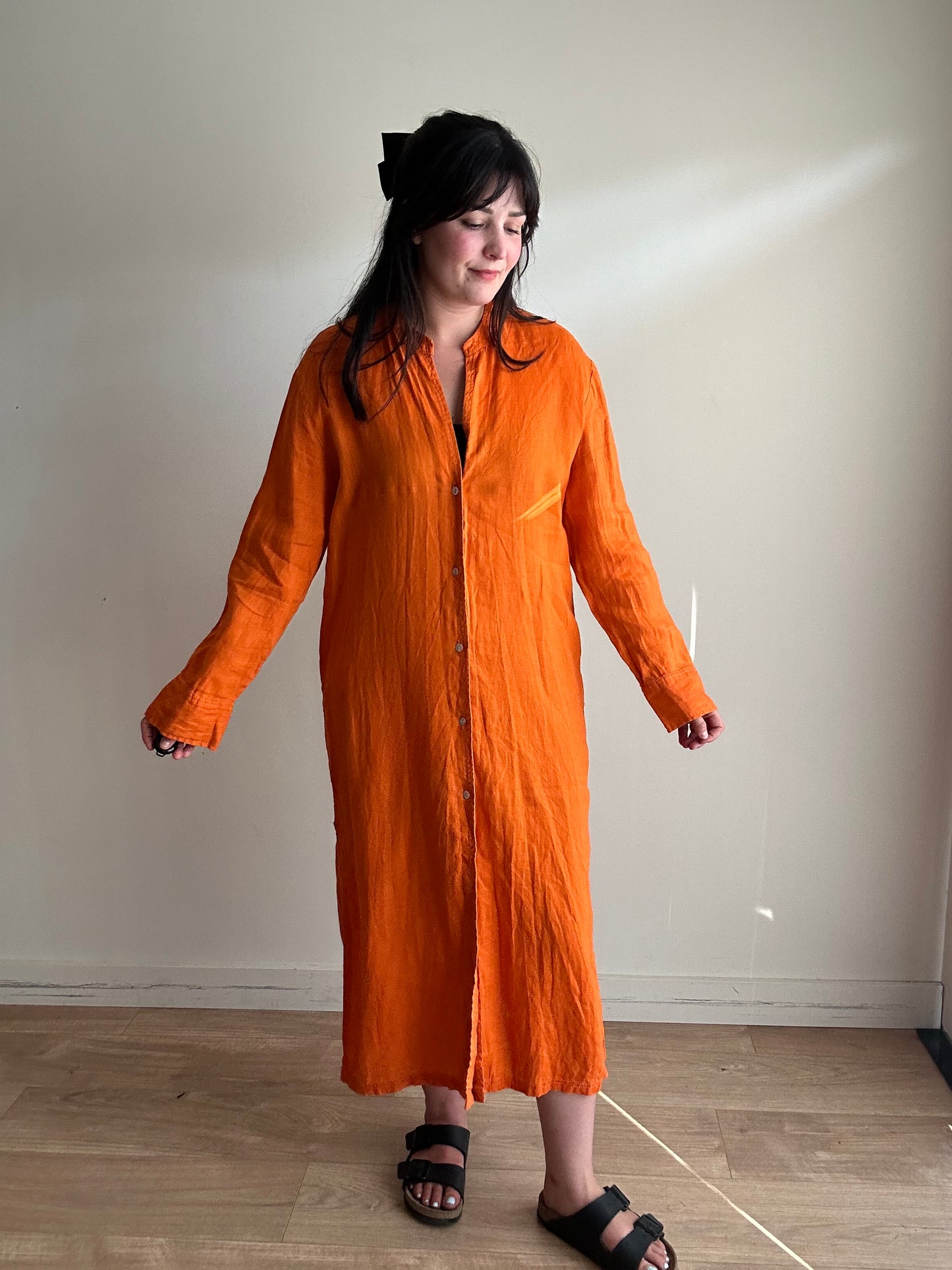 Zara Linen Dress - Size M