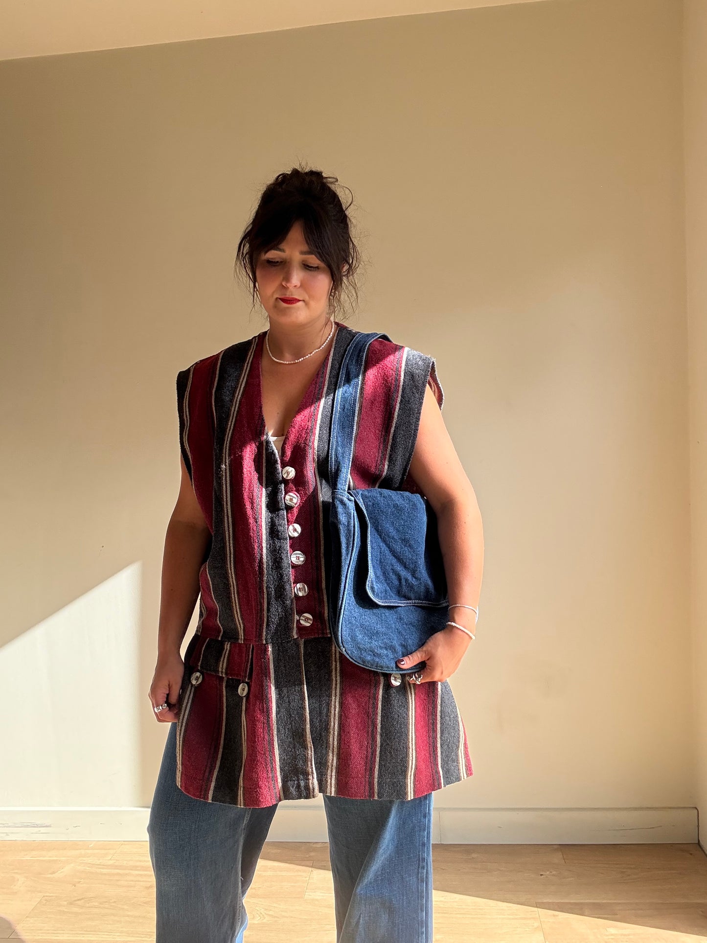 Denim Shoulder Bag