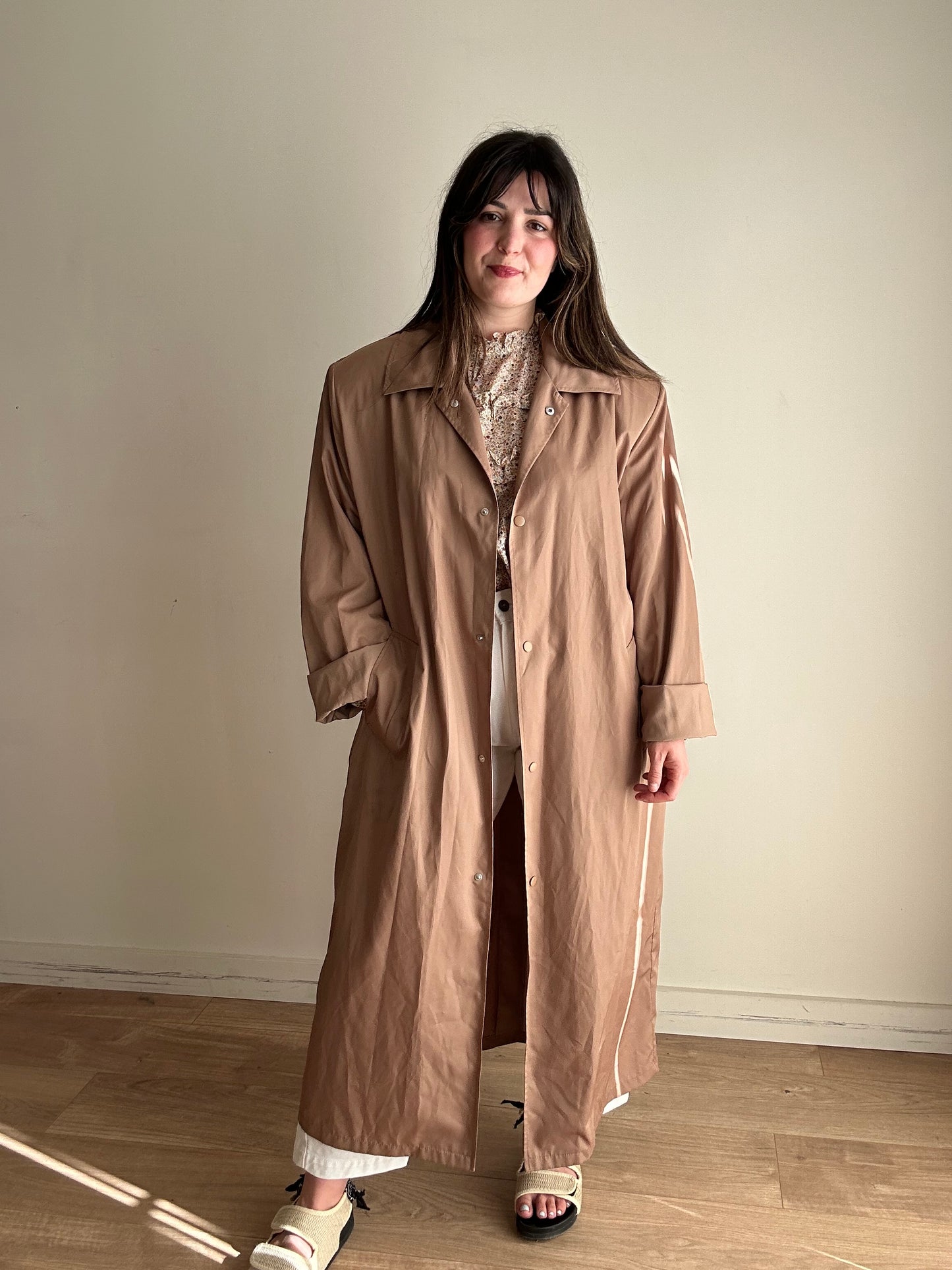 The Frankie Shop Lightweight Trench Coat, XS/S
