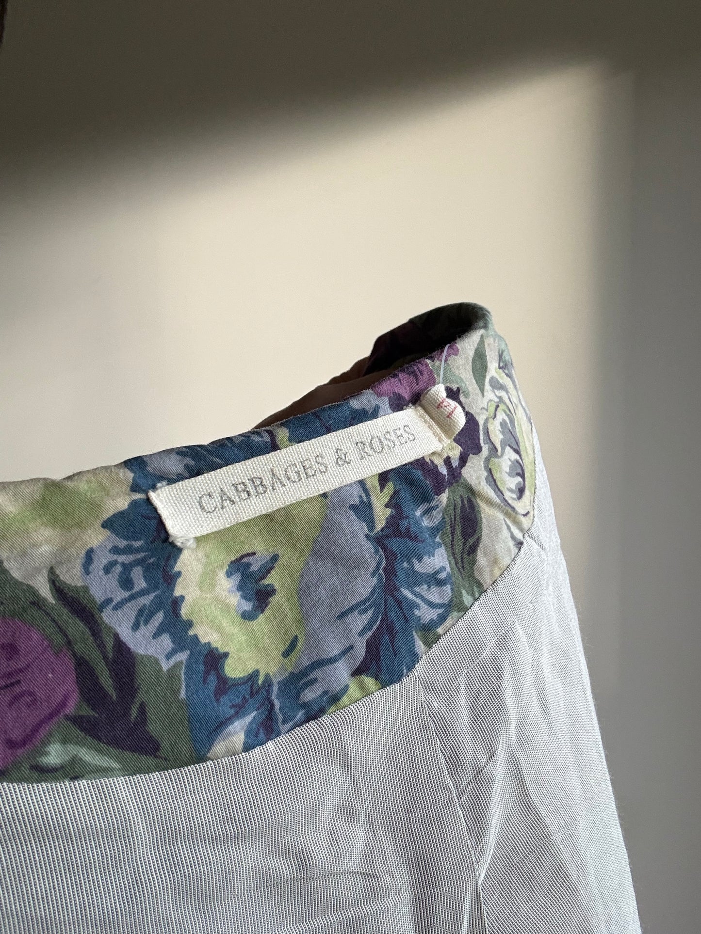 Cabbages & Roses Floral Cotton Dress Coat, 12-14