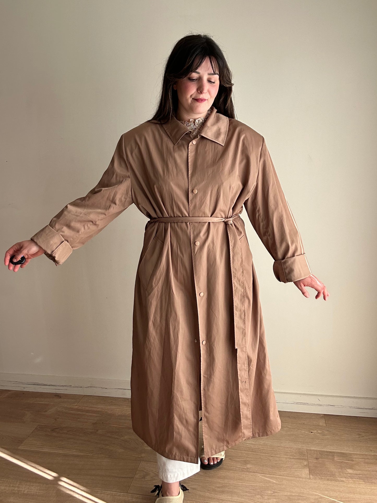 The Frankie Shop Lightweight Trench Coat, XS/S