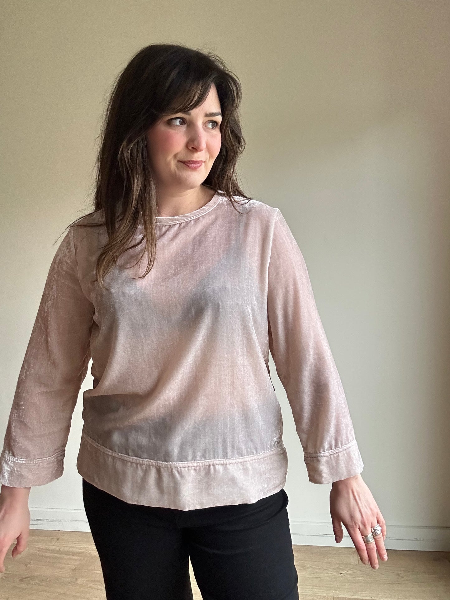 Samsoe Samsoe Christy Velour Top, L