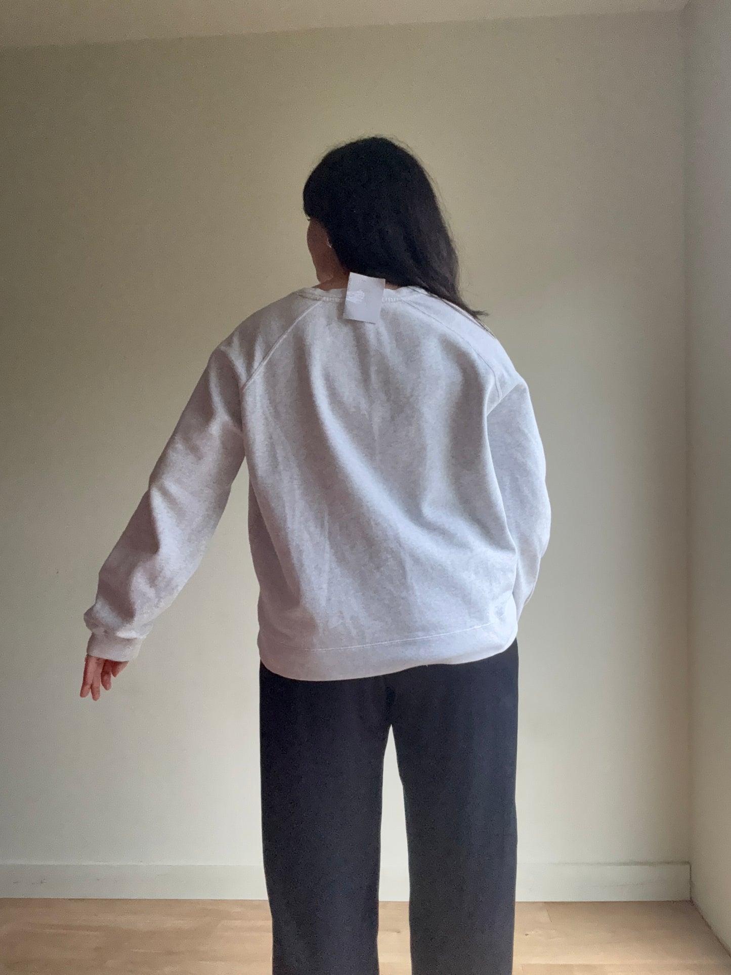 Sezane 1980 Cotton Sweatshirt, XL