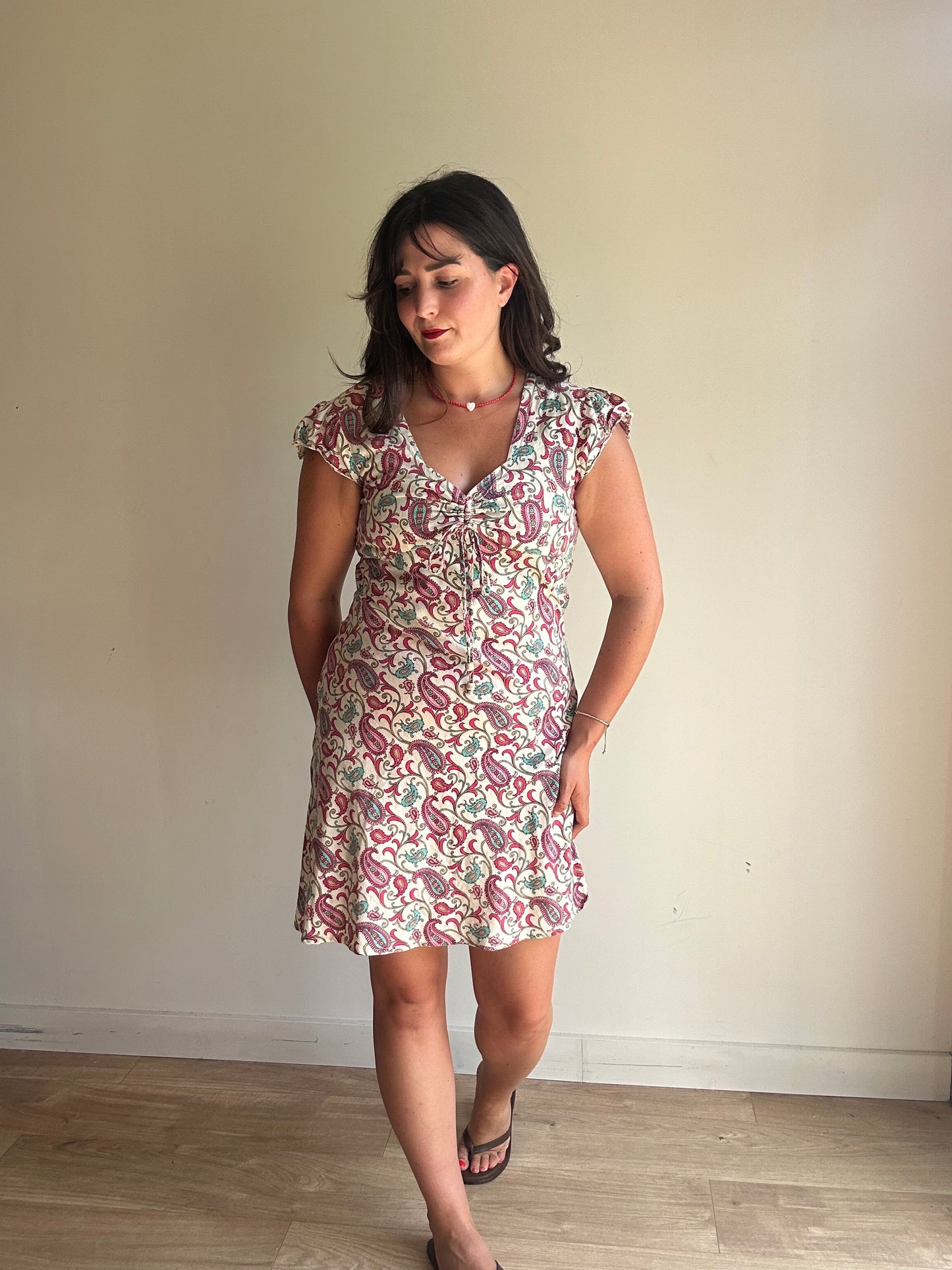 Made in India Paisley Mini Dress, 10