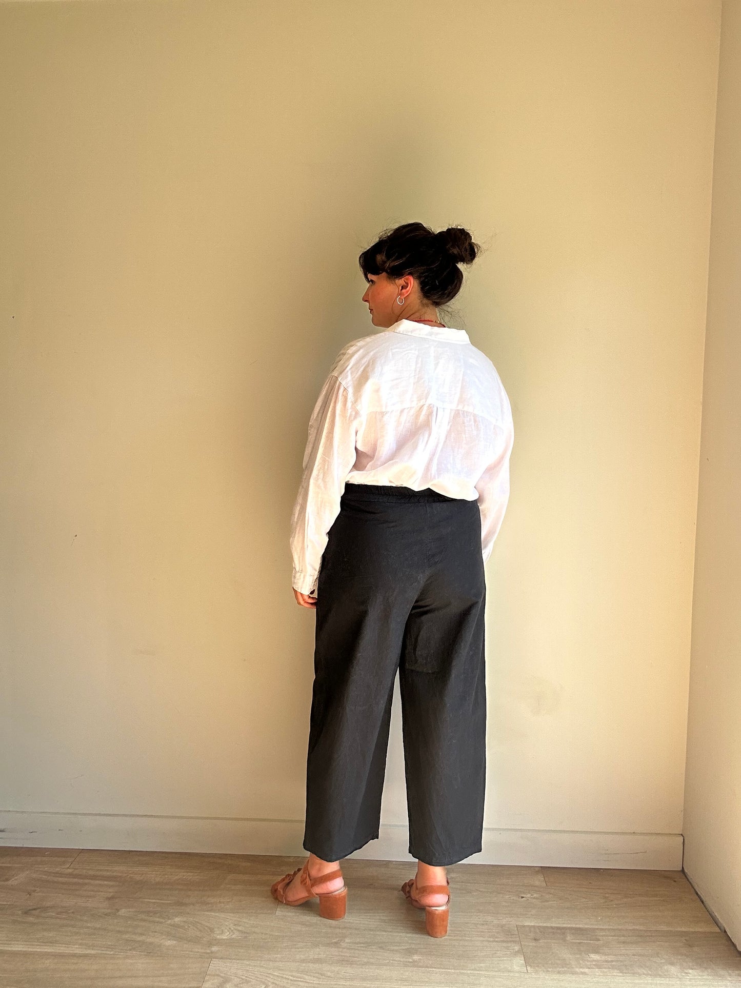 Hannoh Wessel Cotton Barrel Trousers, 40