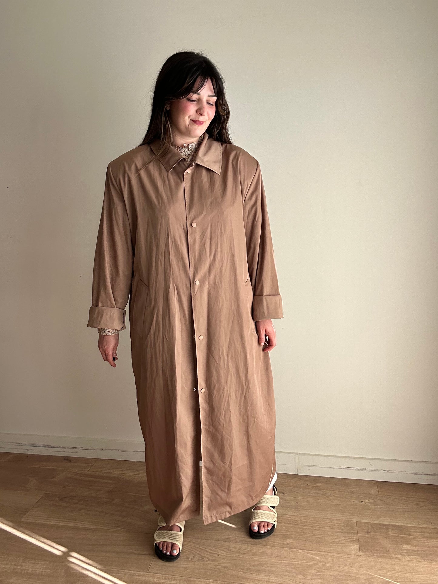 The Frankie Shop Lightweight Trench Coat, XS/S