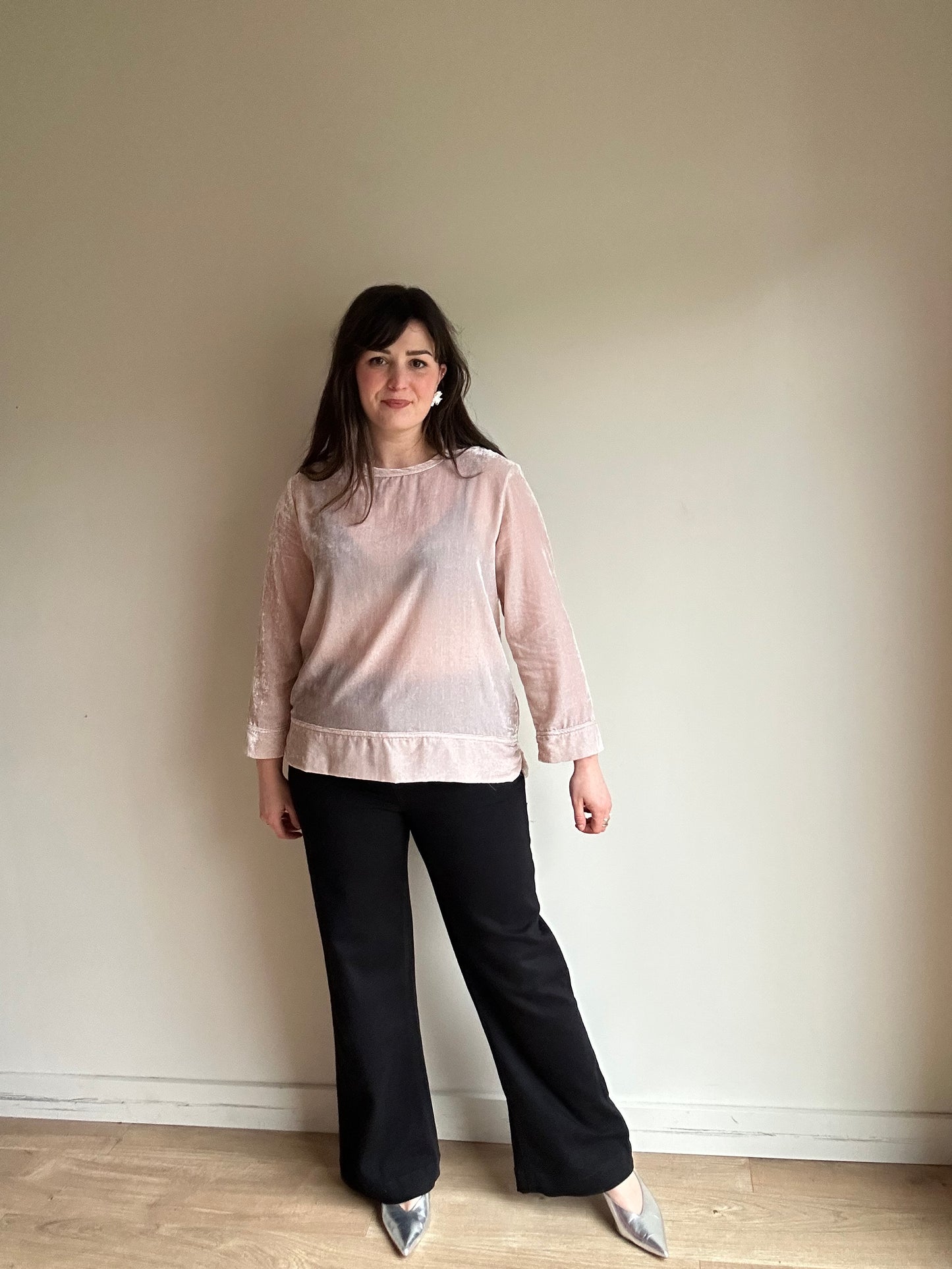 Samsoe Samsoe Christy Velour Top, L