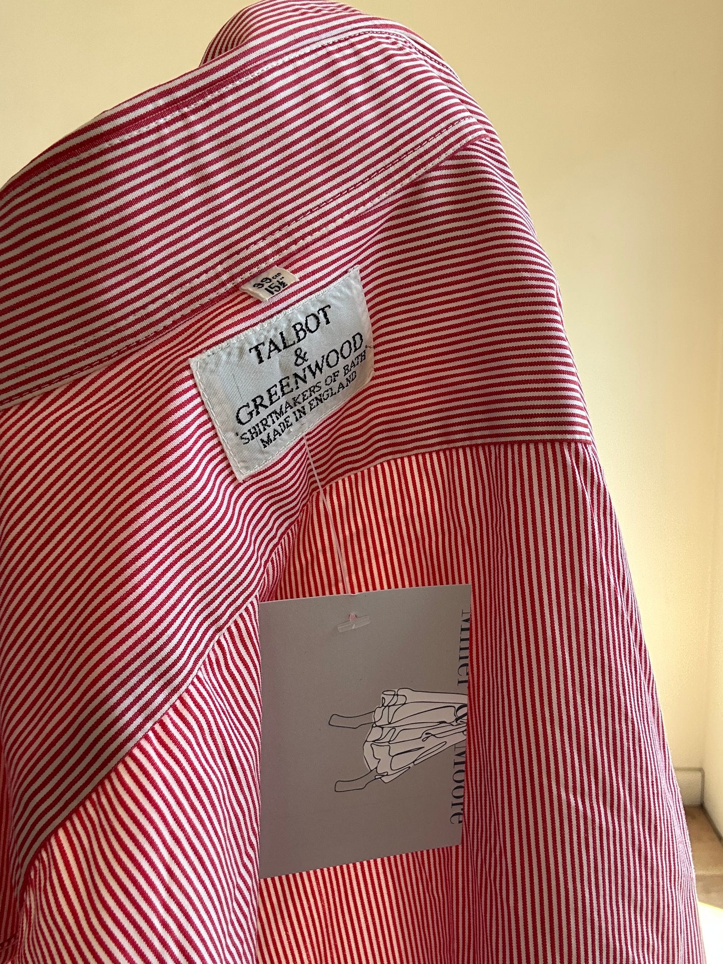 Talbot & Greenwood Stripe Vintage Shirt, M/L