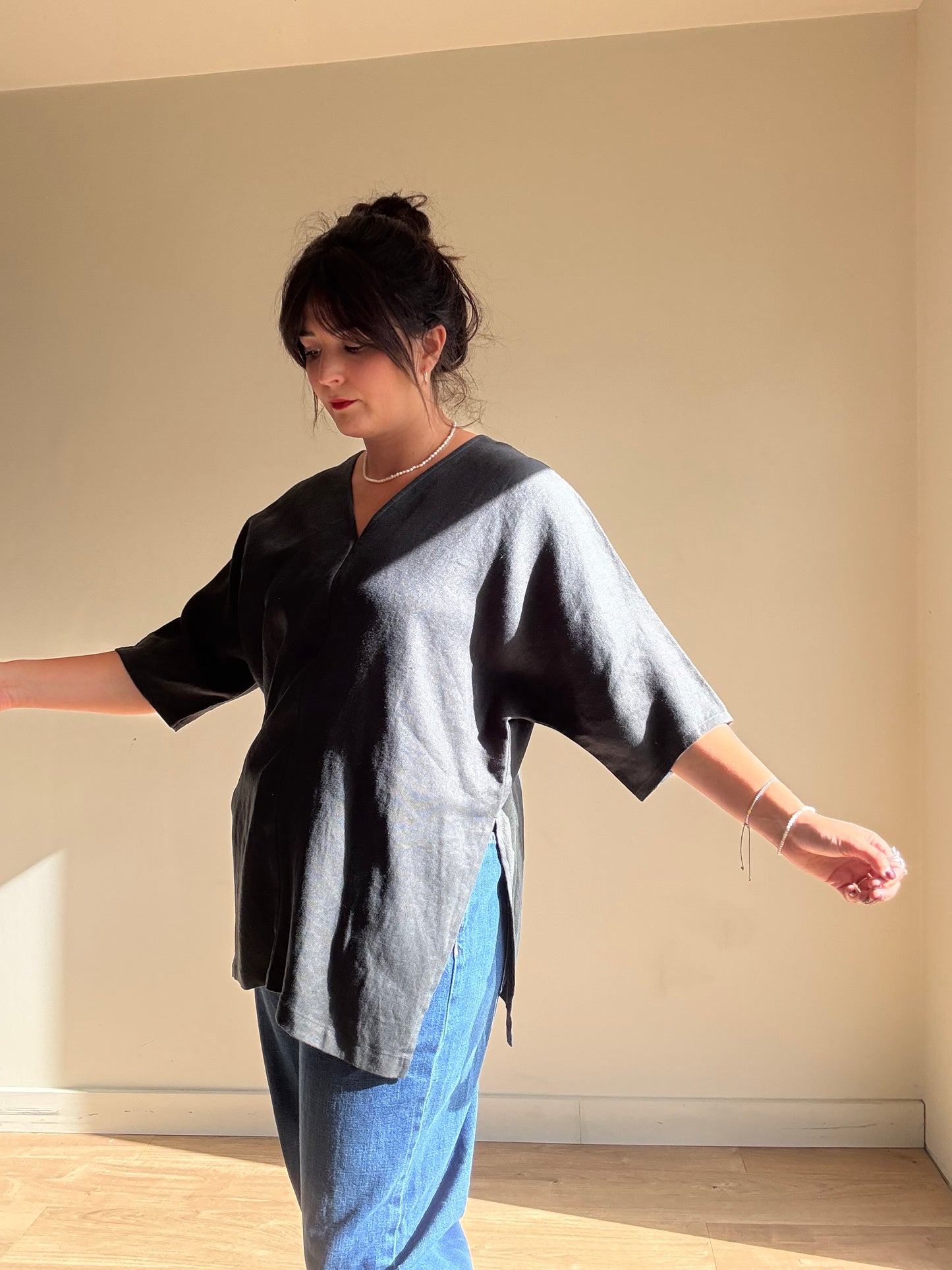 NICO Nicholson And Nicholson Linen Top, One Size
