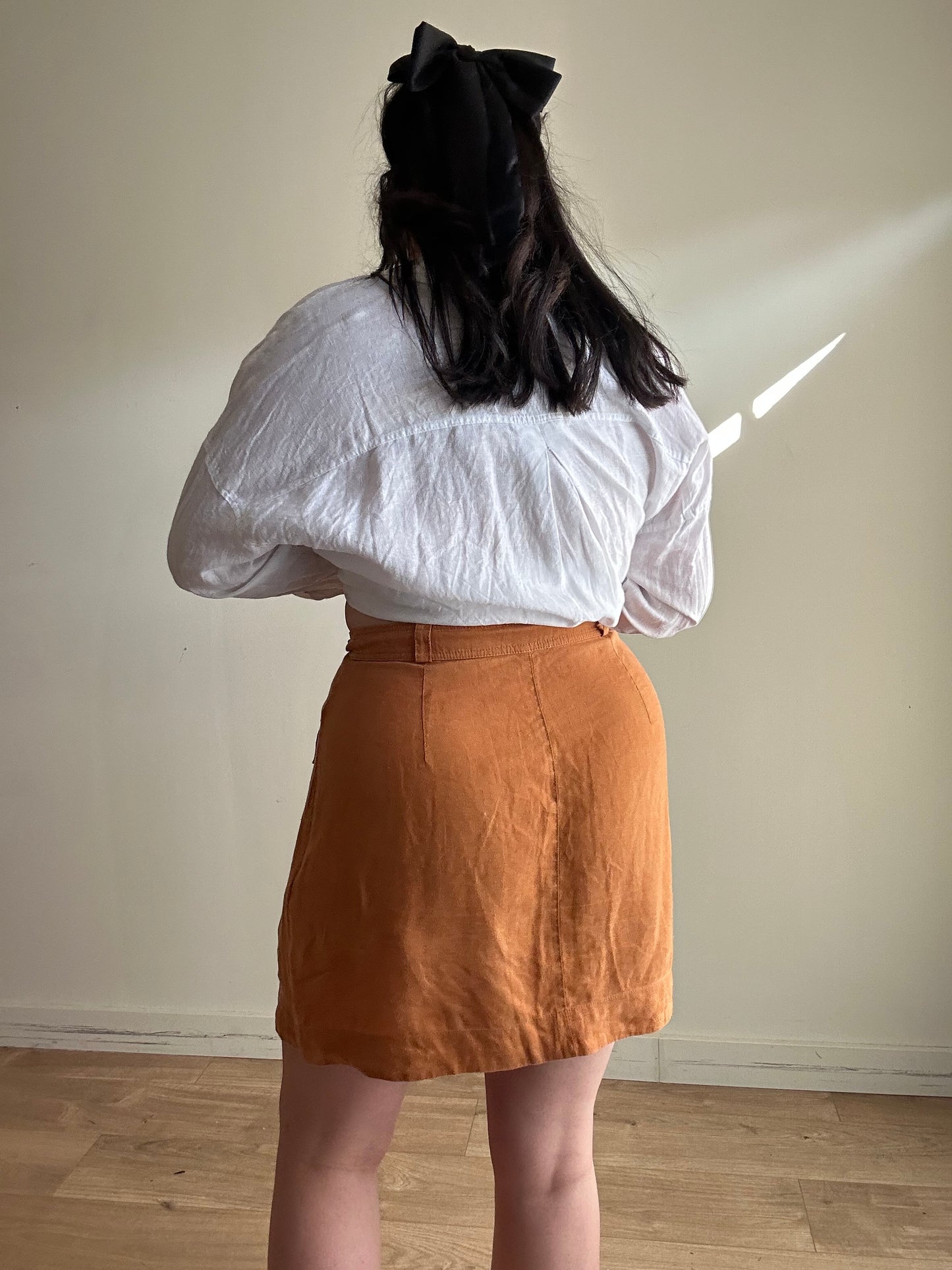 Whistles Linen Mini Skirt, 12