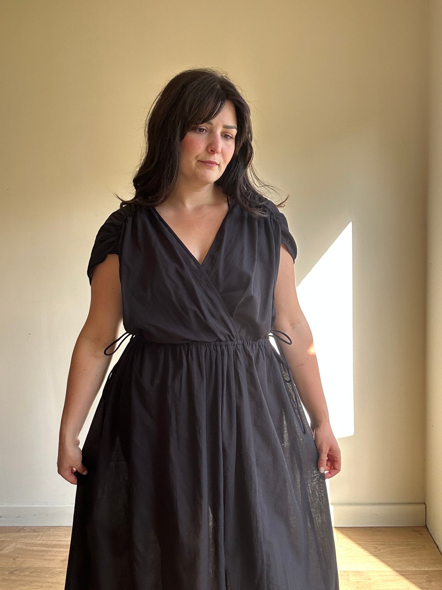 H&M Cotton Maxi Dress, S