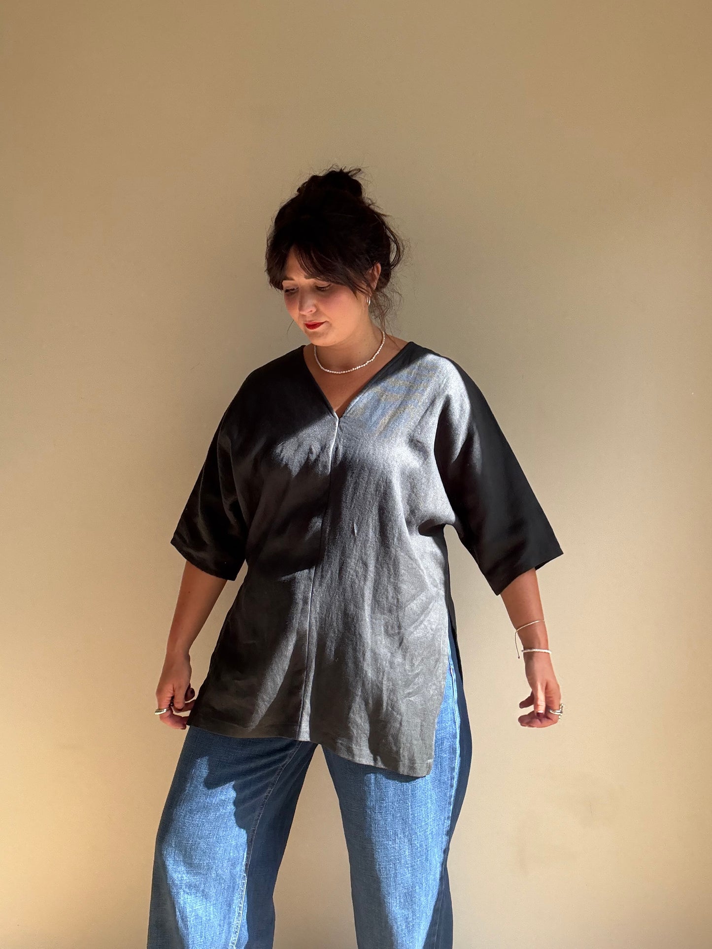 NICO Nicholson And Nicholson Linen Top, One Size
