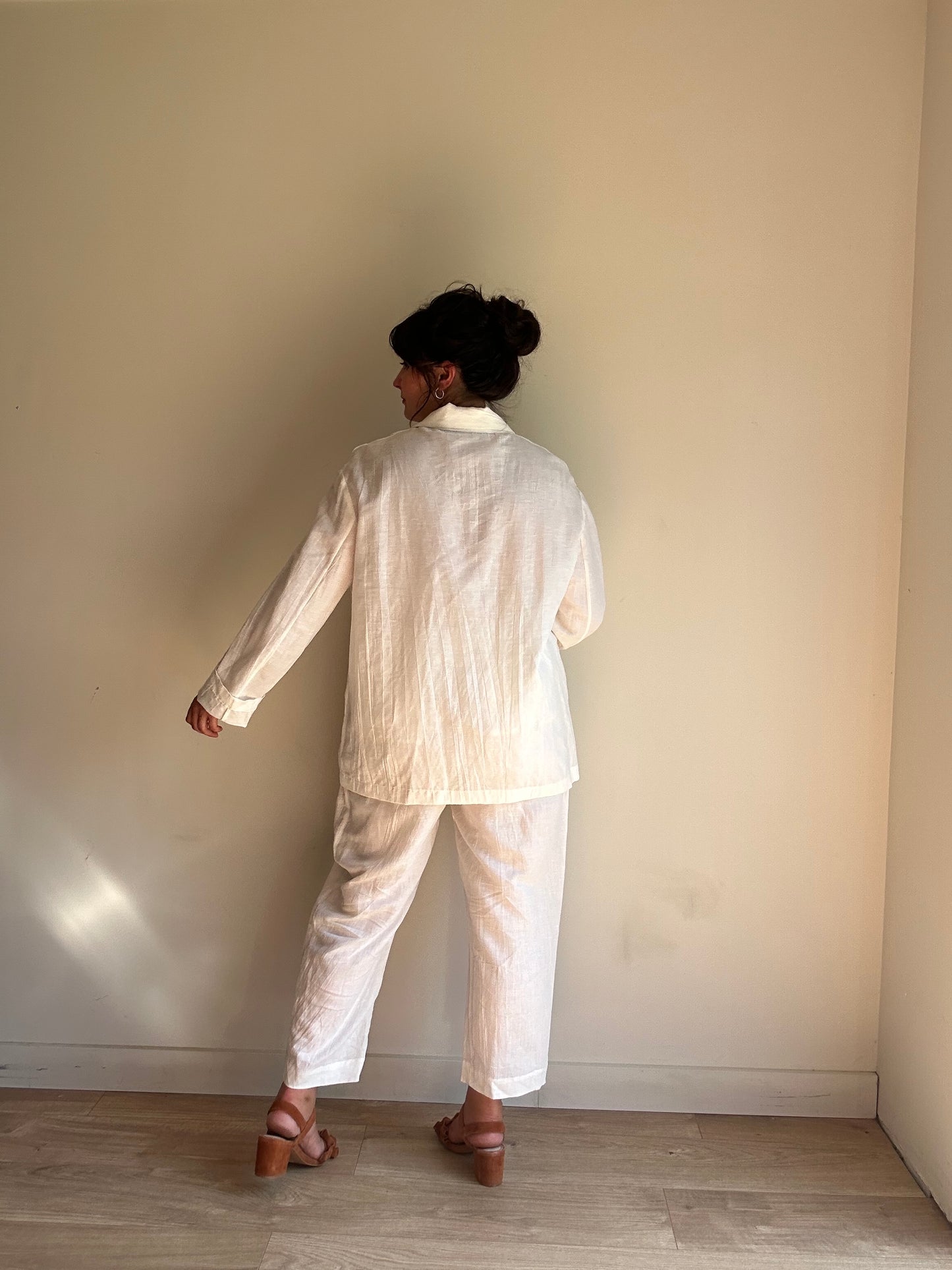 NEW Zara Linen & Cotton Suit, XL