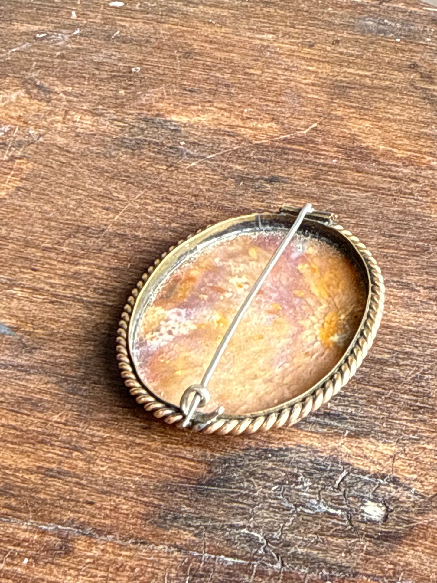 Antique Agate Brooch