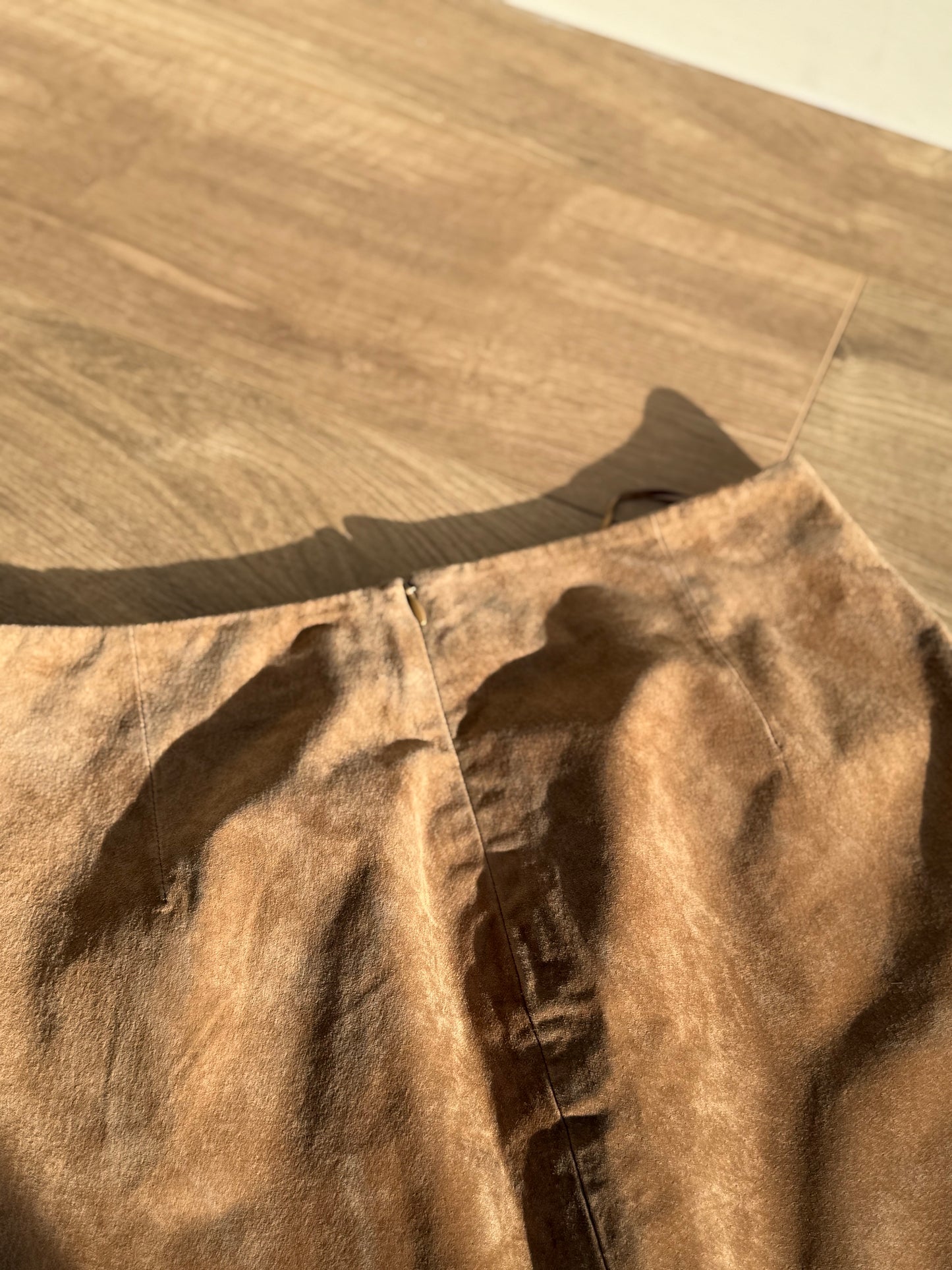 River Island Real Suede Mini Skirt, 12
