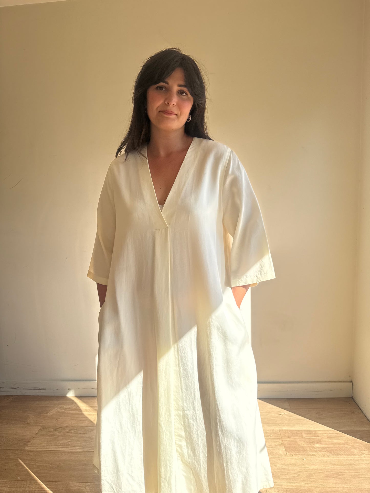 COS A-Line Midi Dress, 40 / UK 12-16