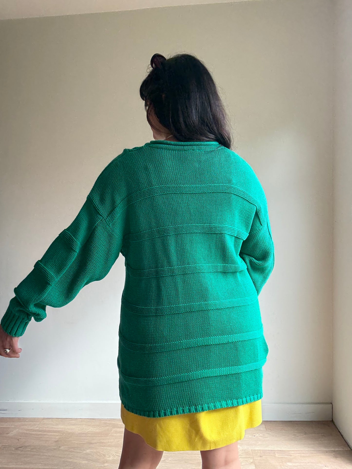 Betty Barclay Vintage Cable Knit Long Jumper, L/XL