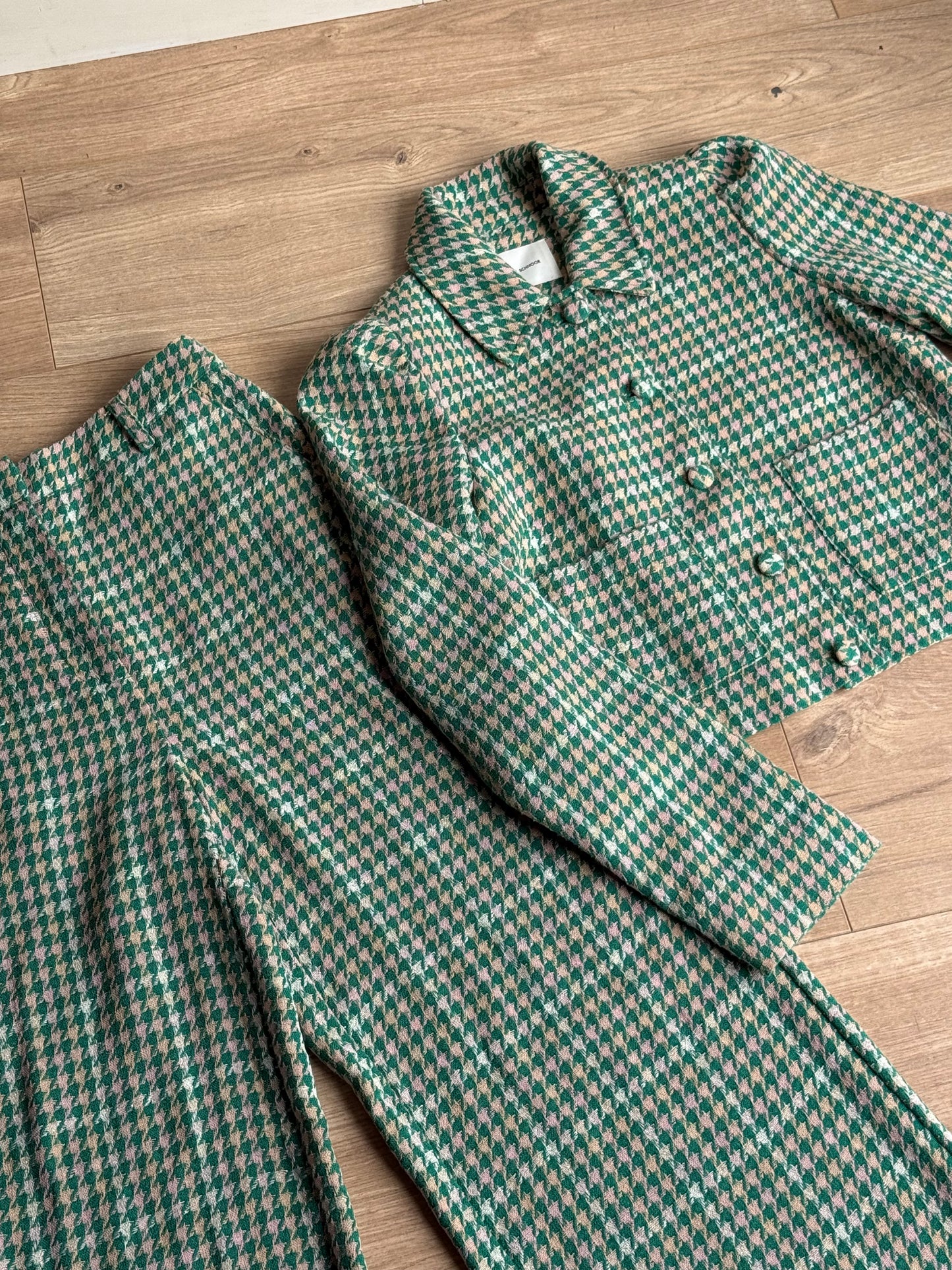 Sofie Schnoor Houndstooth Suit, S-M