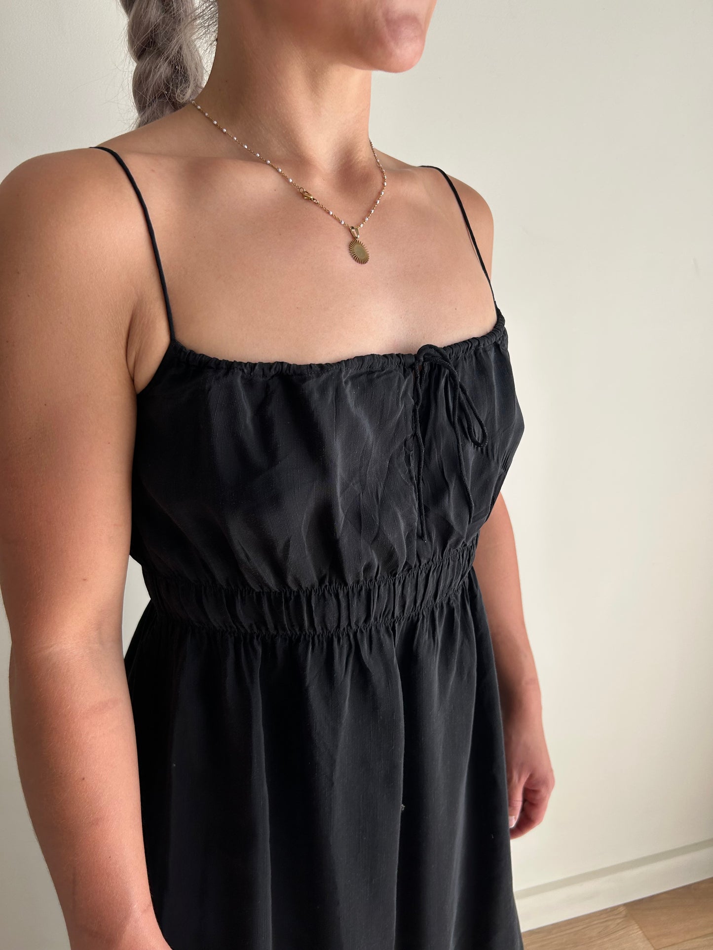 Arket Linen Mix Maxi Dress, 36