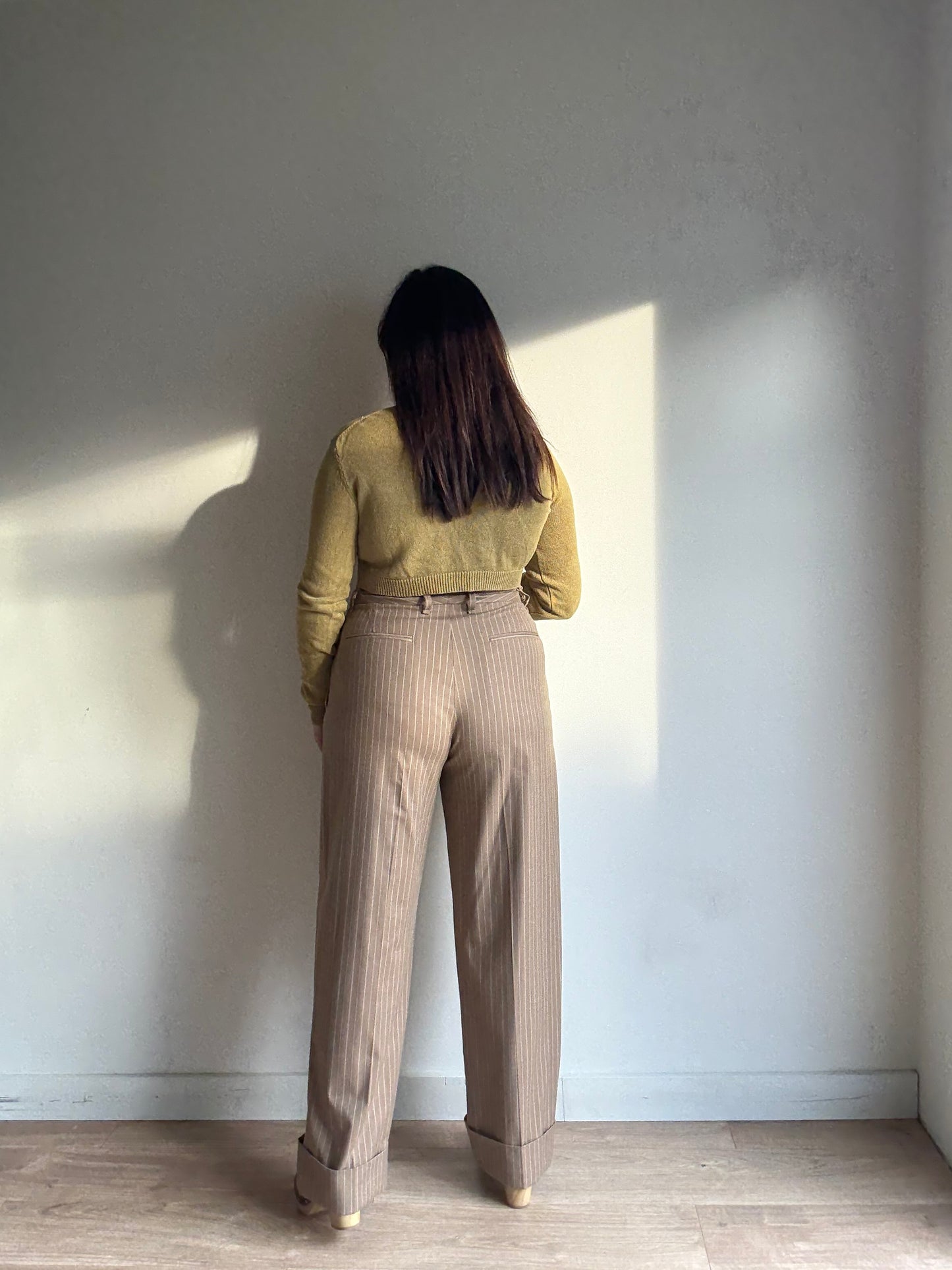 Rag & Bone NY Pinstripe Marianne Trousers, 14