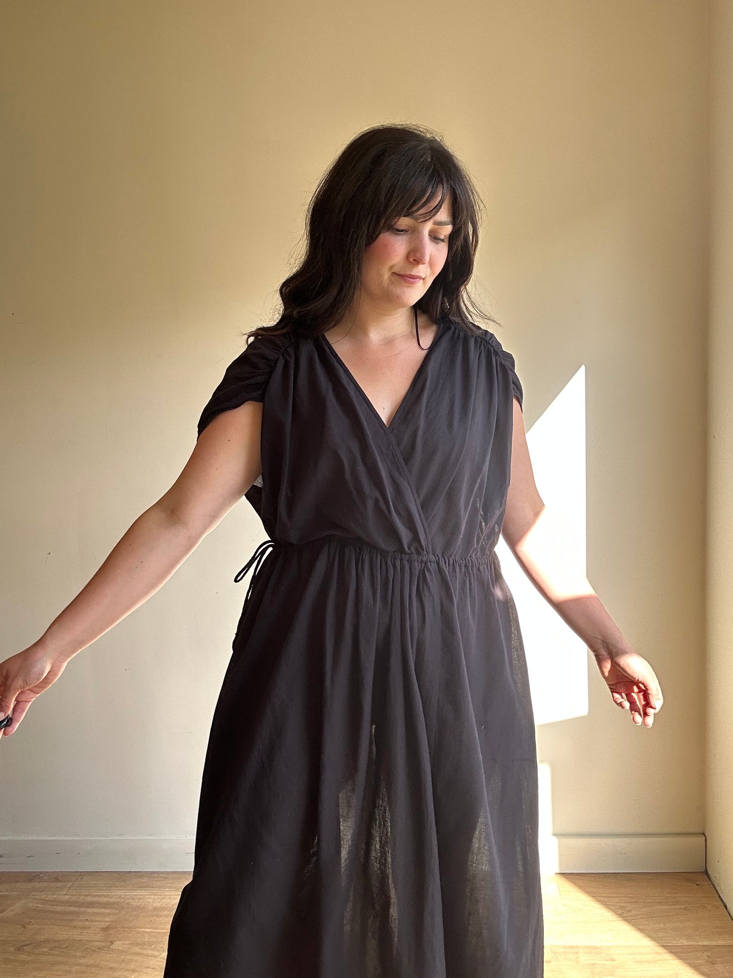 H&M Cotton Maxi Dress, S