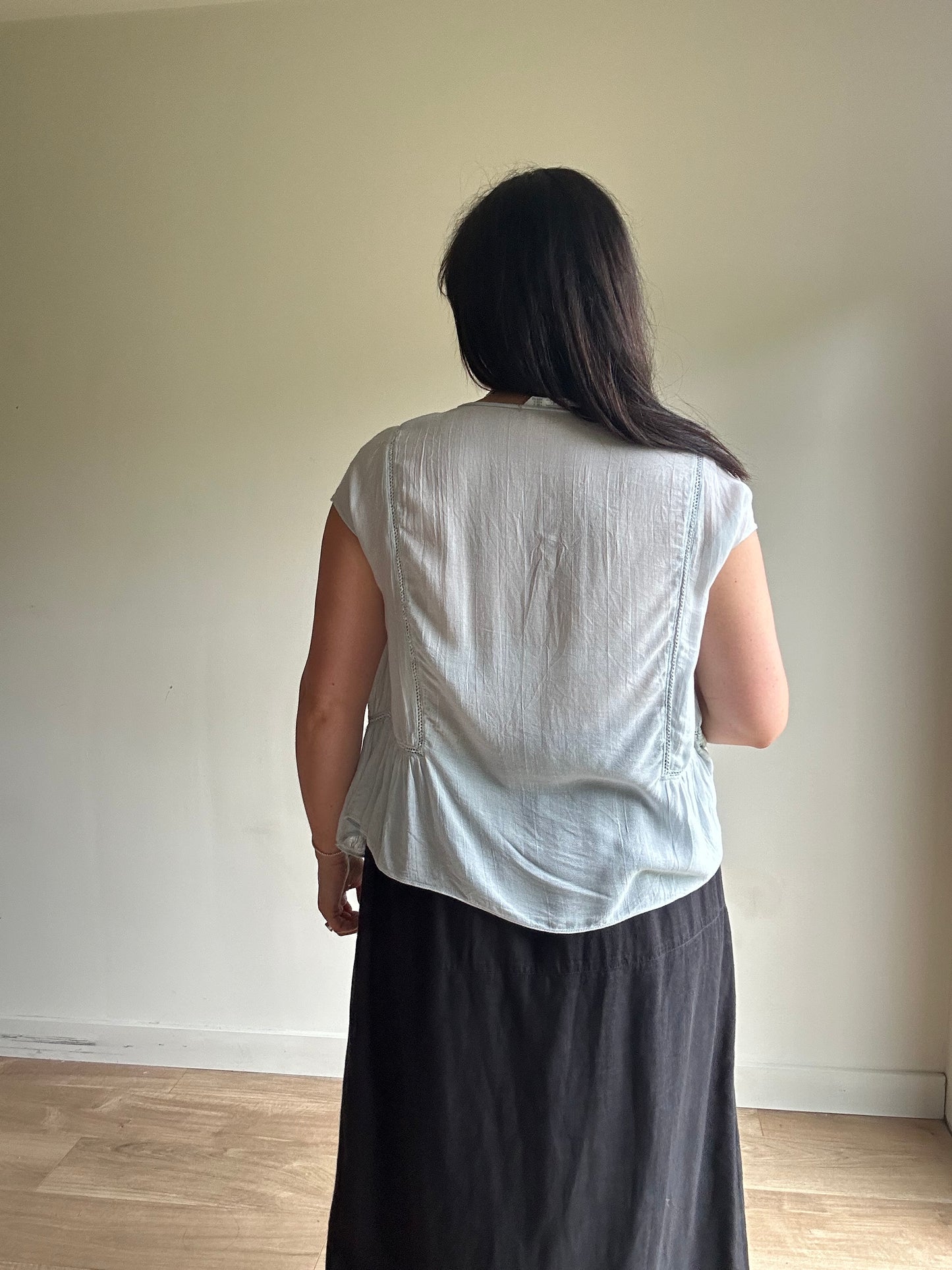 Zara Delicate Embroidered Blouse, S*